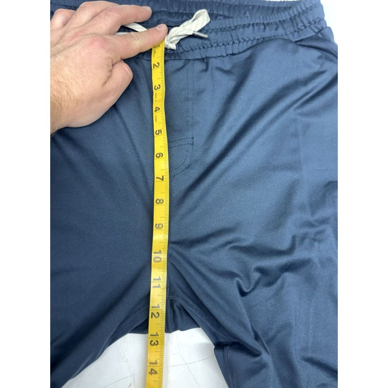 Vuori Vuori Sunday Performance Joggers Pants Blue Mens XL Athletic Tapered Zip Pocket Pockets Activewear Athleisure Jogger Casual Size US 36 / EU 52 - 5 Thumbnail