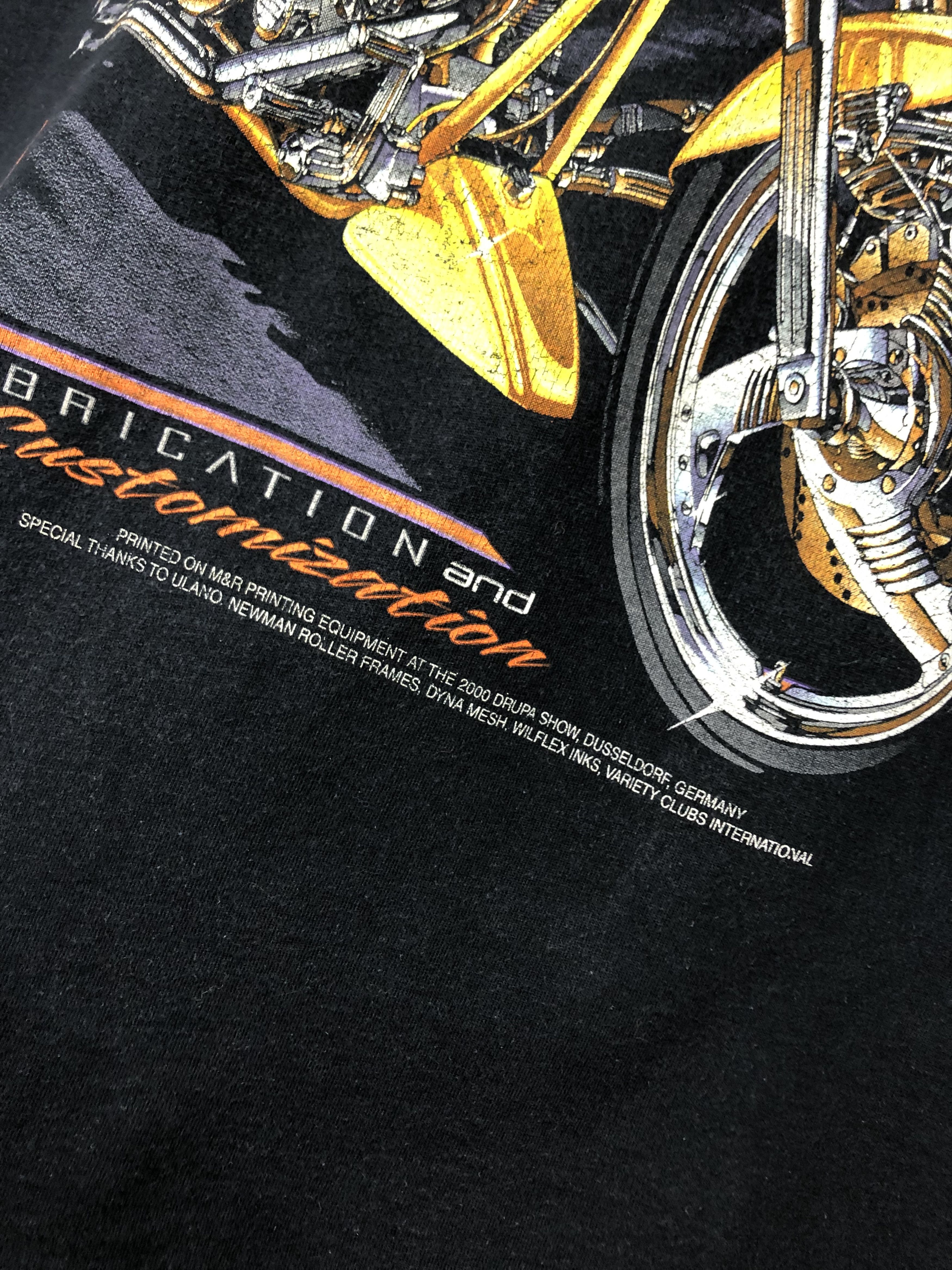 Vintage Vintage Stone Cold Austin Biker WWE Over Print Shirt Tee Size US L / EU 52-54 / 3 - 6 Thumbnail