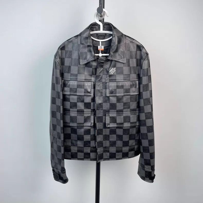 Louis Vuitton Louis Vuitton Black and grey checkerboard four-pocket leat Size US S / EU 44-46 / 1 - 1 Thumbnail