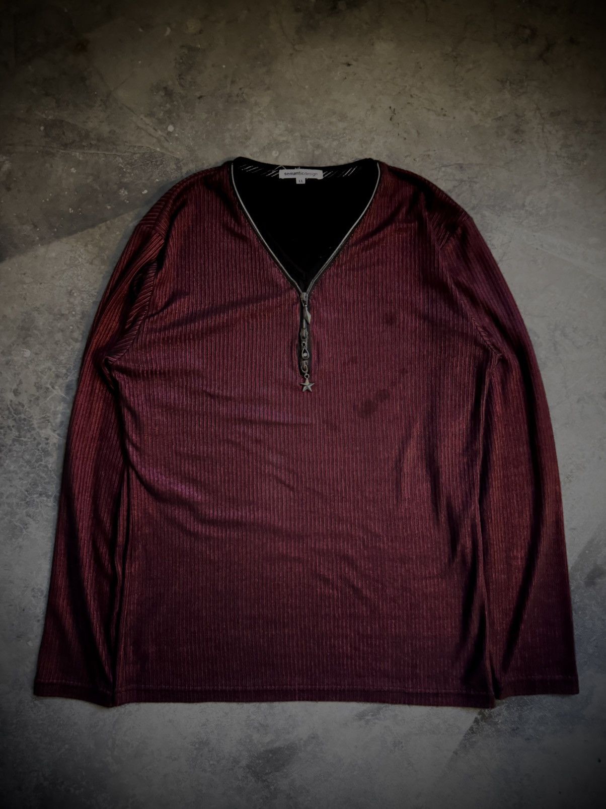semanticdesign Rare semanticdesign Long-sleeve Ziper Punk Size US L / EU 52-54 / 3 - 1 Thumbnail