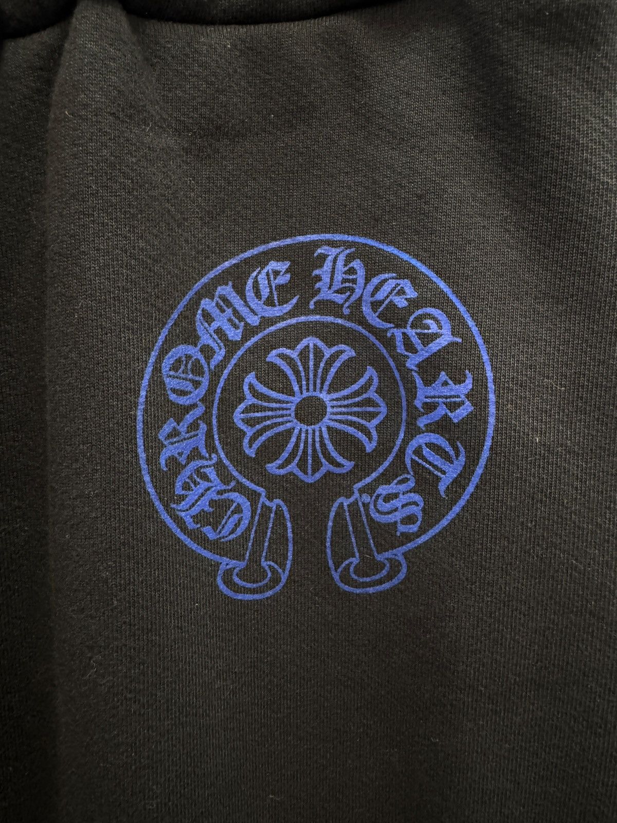 Chrome Hearts Chrome Hearts Blue Black Horseshoe Sweatpants Size US 36 / EU 52 - 5 Thumbnail