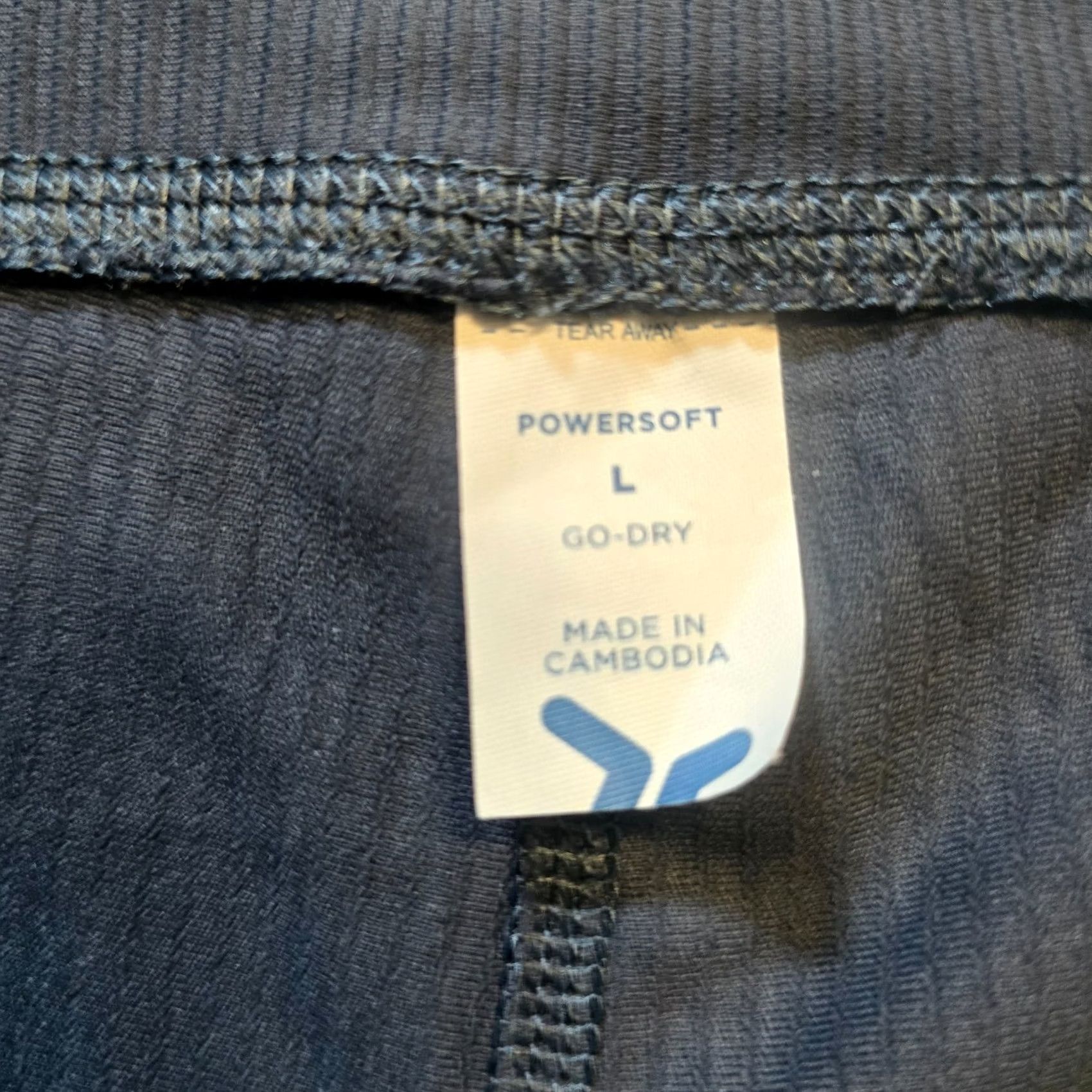 Old Navy Old Navy Pants Womens Large Blue Gray Powersoft Flare Pull On Capsule Athletic Pants Size 36" / US 14 / IT 50 - 4 Thumbnail