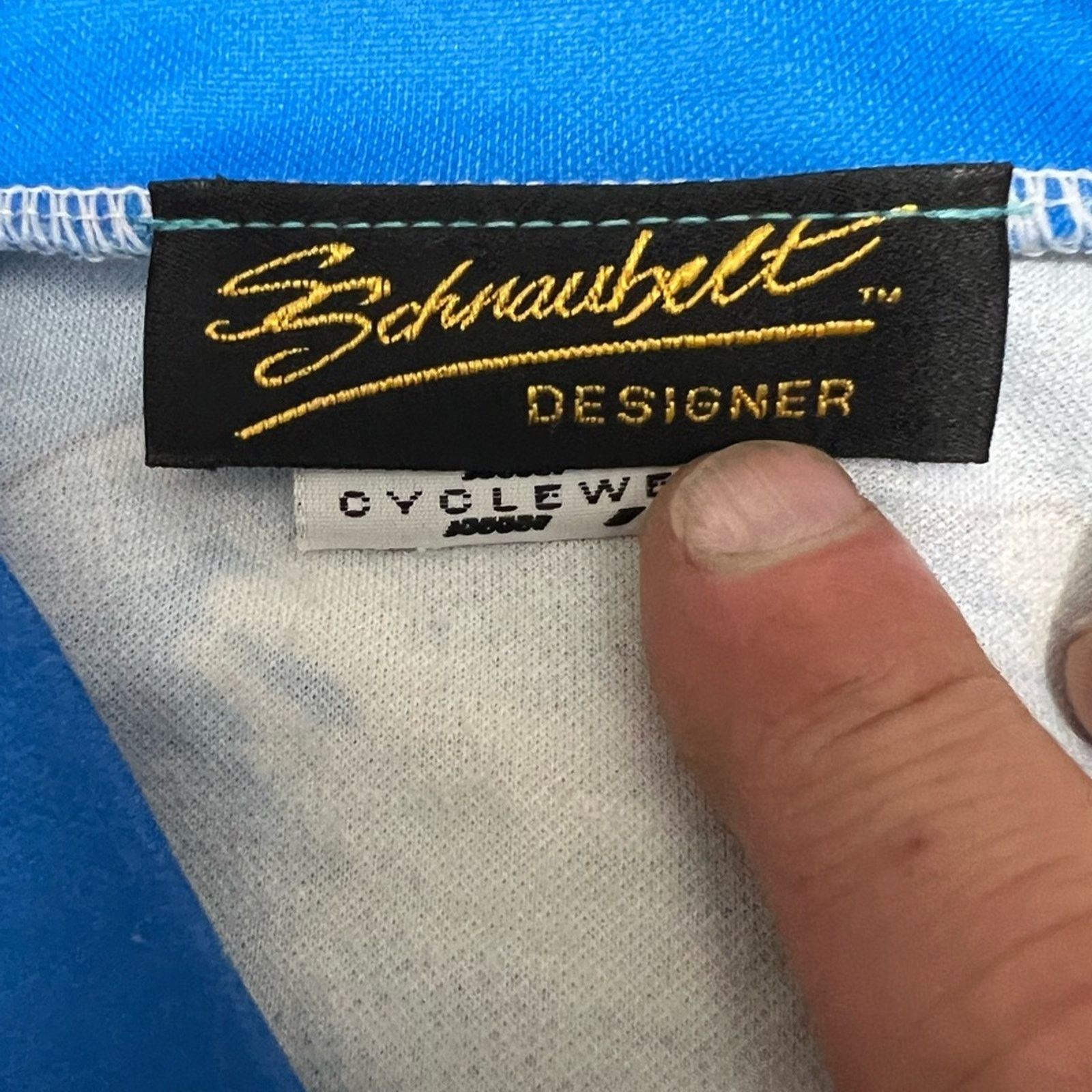 Other Vintage Aero Tech Schnaubelt Cycling Jersey XL Race Rare! Size US XL / EU 56 / 4 - 5 Thumbnail