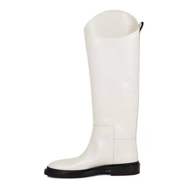 Jil Sander o1g2r1mq1024 Heel Ankle Boots in Natural Size US 9 / IT 39 - 2 Thumbnail