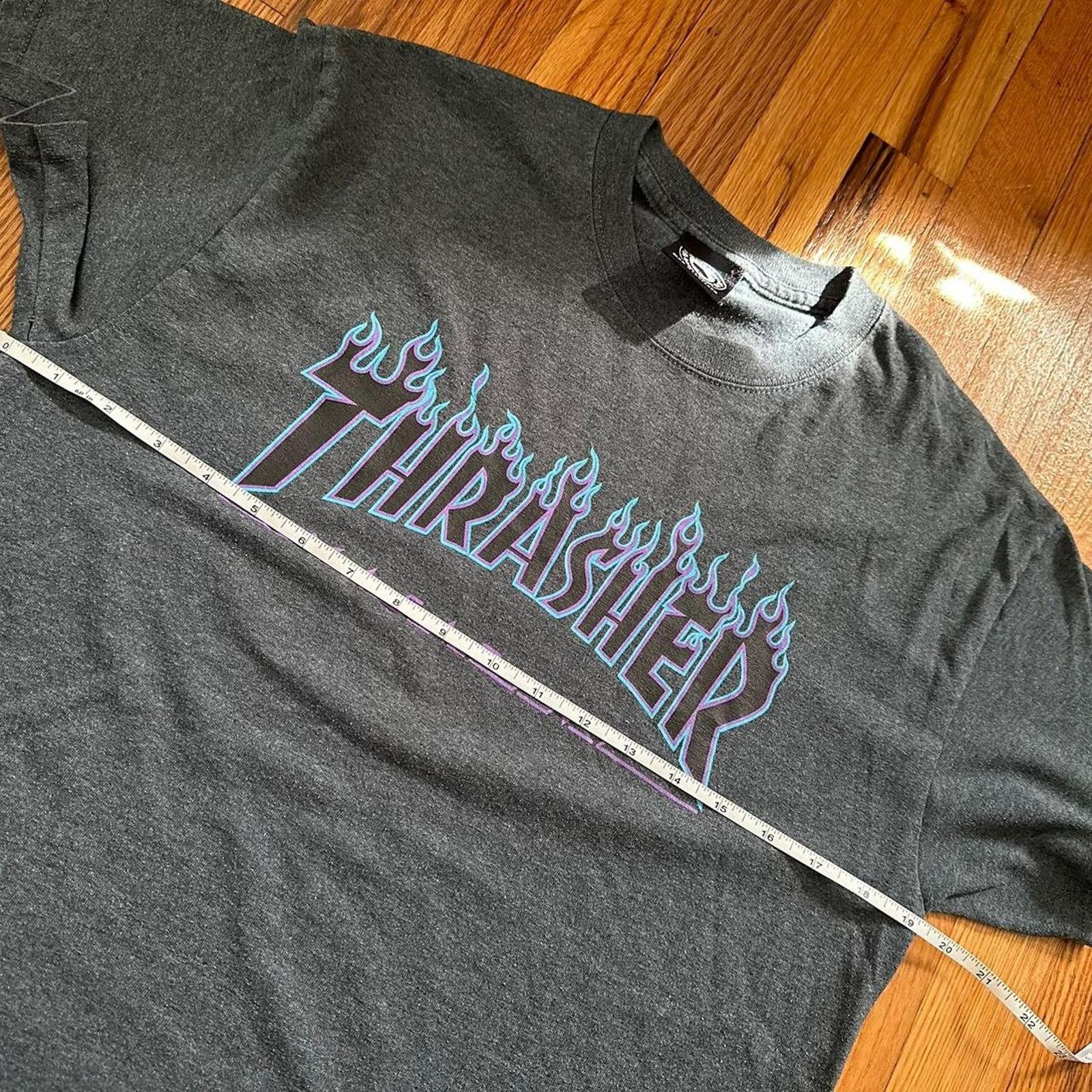 Thrasher THRASHER T Shirt Surf Streetwear Skateboarding Flames size M Size US M / EU 48-50 / 2 - 5 Thumbnail