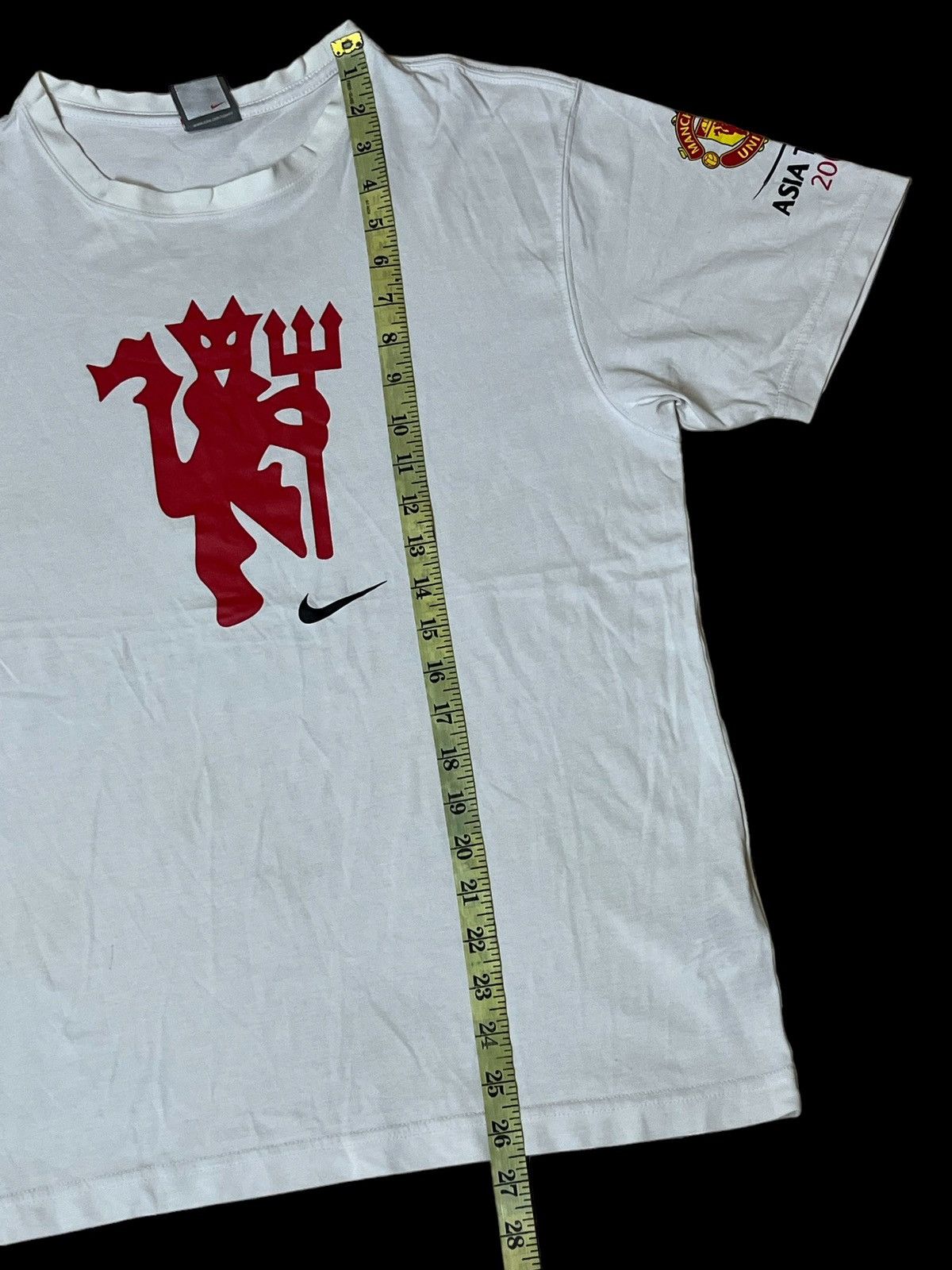 Nike VINTAGE Y2K NIKE MANCHESTER UNITED ASIA TOUR 2009 T SHIRT Size US M / EU 48-50 / 2 - 9 Thumbnail