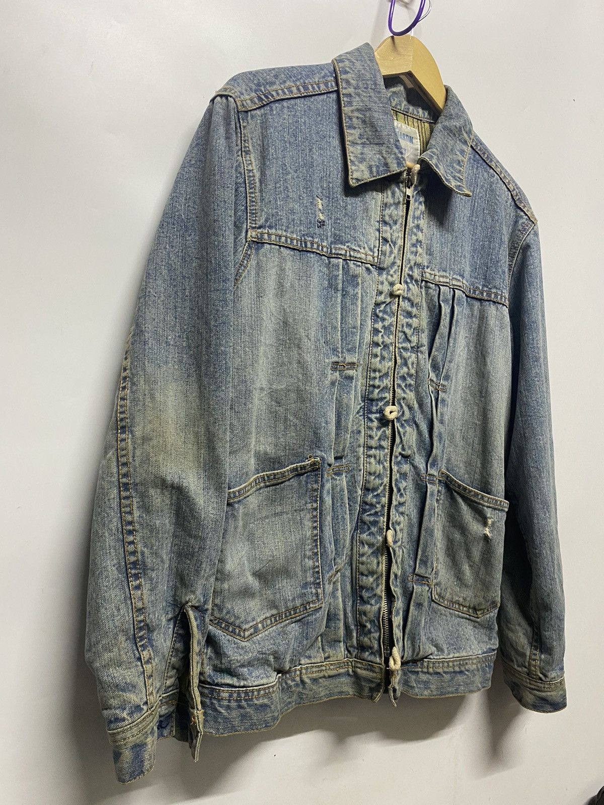 Japanese Brand Live! Joge Martin The Allury And Nico Frankrin Denim Jacket Size US M / EU 48-50 / 2 - 5 Thumbnail
