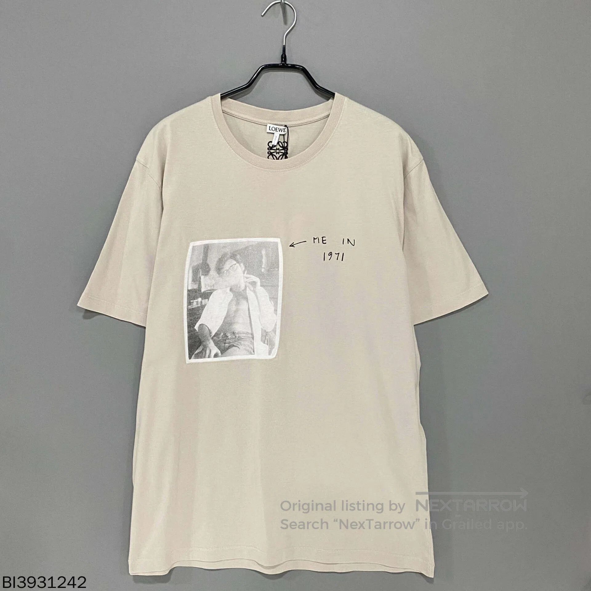 Loewe vintage embroidered logo short sleeve t-shirt. Size US L / EU 52-54 / 3 - 1 Thumbnail