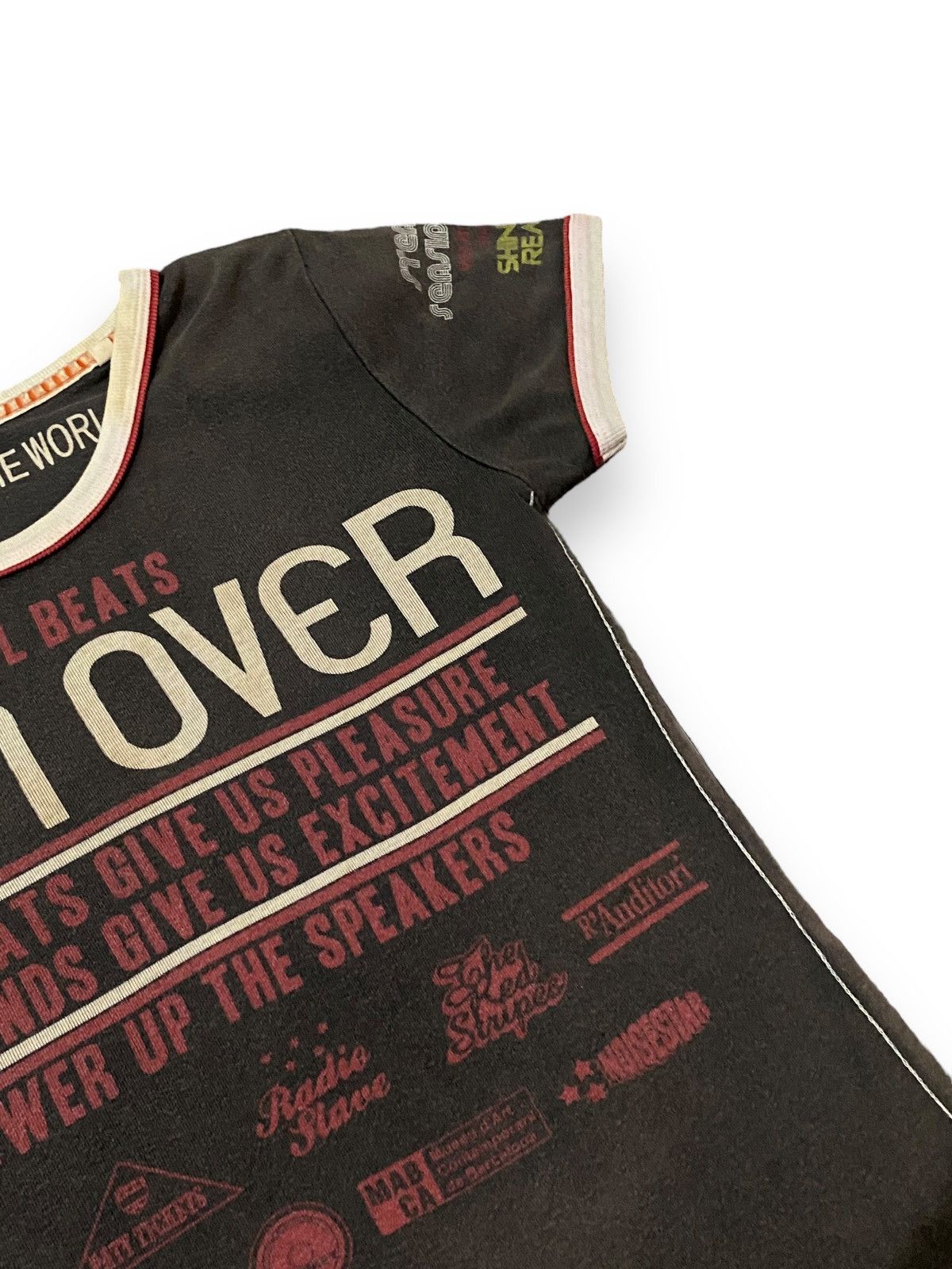 Japanese Brand JAPAN NEWSON THE WORLD VACANCY RINGER TEE Size S / US 4 / IT 40 - 5 Thumbnail