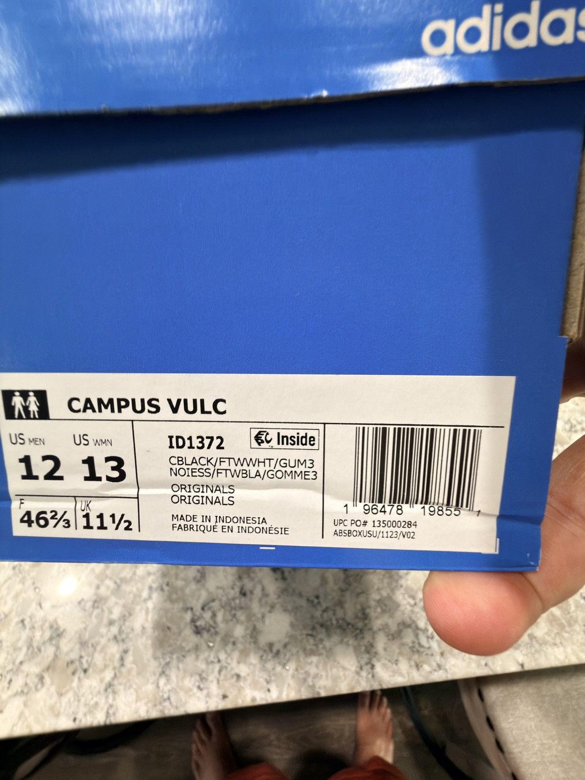 Adidas Adidas Campus Vulc Size US 12 / EU 45 - 8 Thumbnail