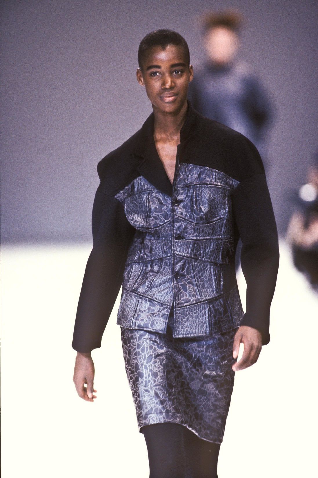 Comme des Garcons A/W 1990 Comme des Garcons Patchwork Jacket Size M / US 6-8 / IT 42-44 - 1 Thumbnail