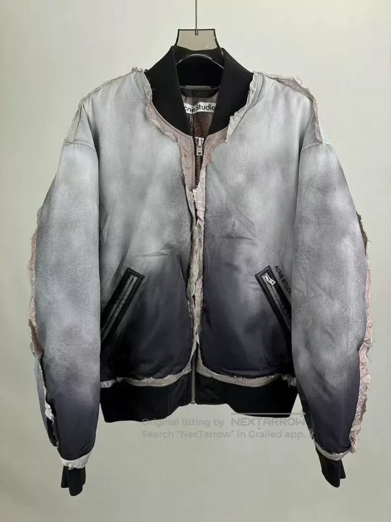 Acne Studios Acne Studios Ombre BOMBER Flight Jacket Size M / US 6-8 / IT 42-44 - 1 Thumbnail