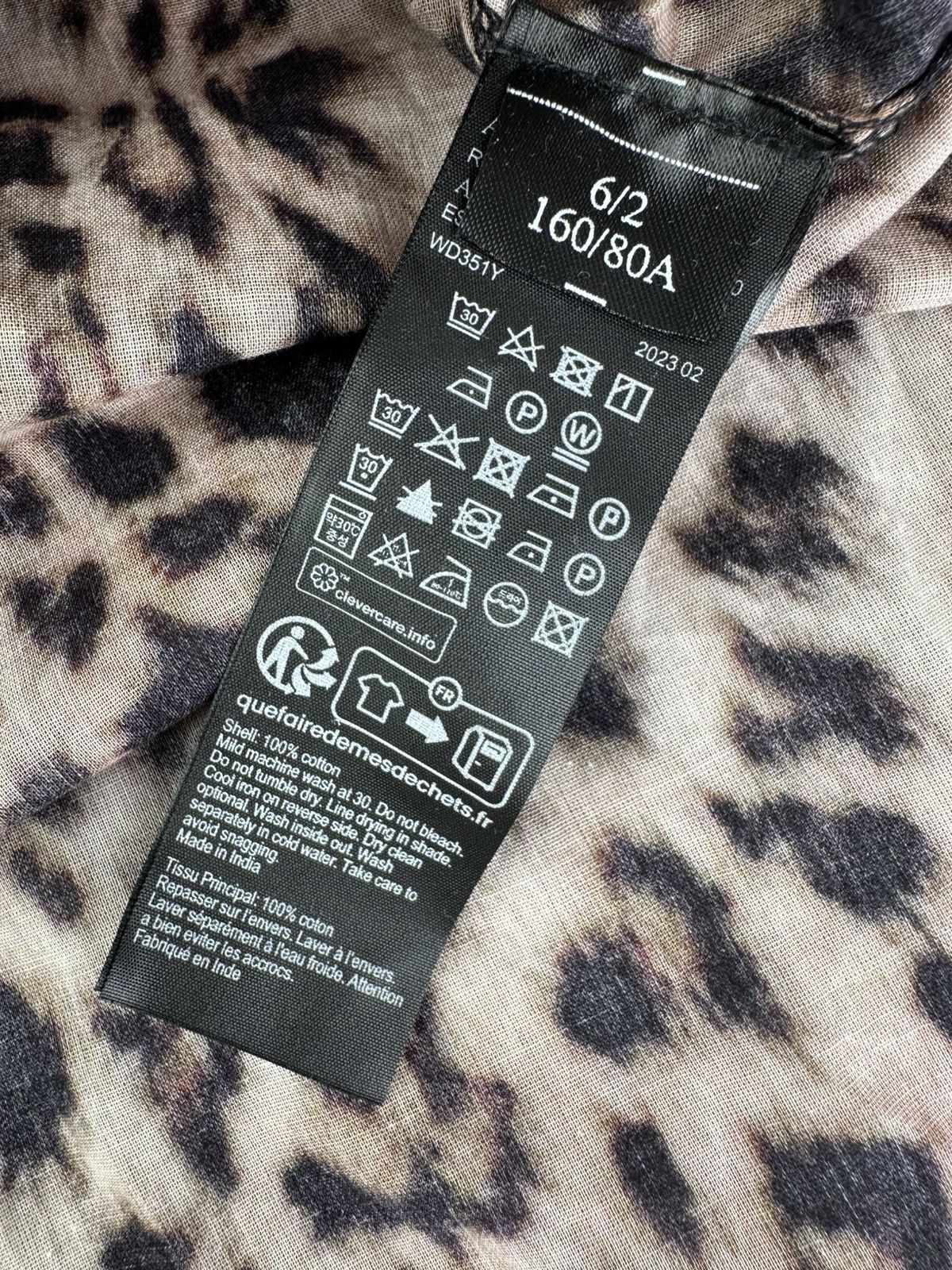 Allsaints AllSaints Leopard Print Dress Size S / US 4 / IT 40 - 6 Thumbnail