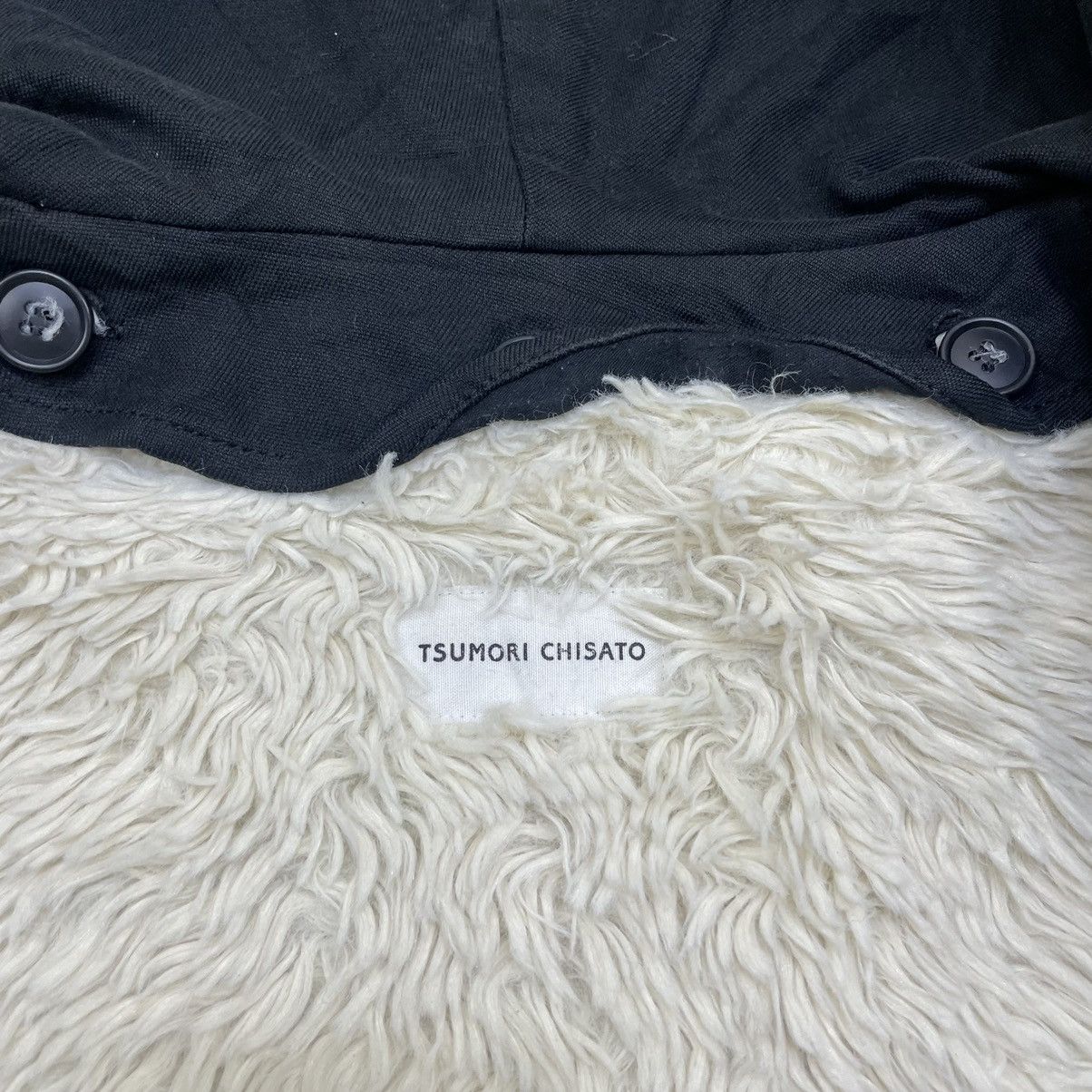 Issey Miyake 🔥Tsumori Chisato Detachable Fur Blanket Jacket Size US M / EU 48-50 / 2 - 8 Thumbnail