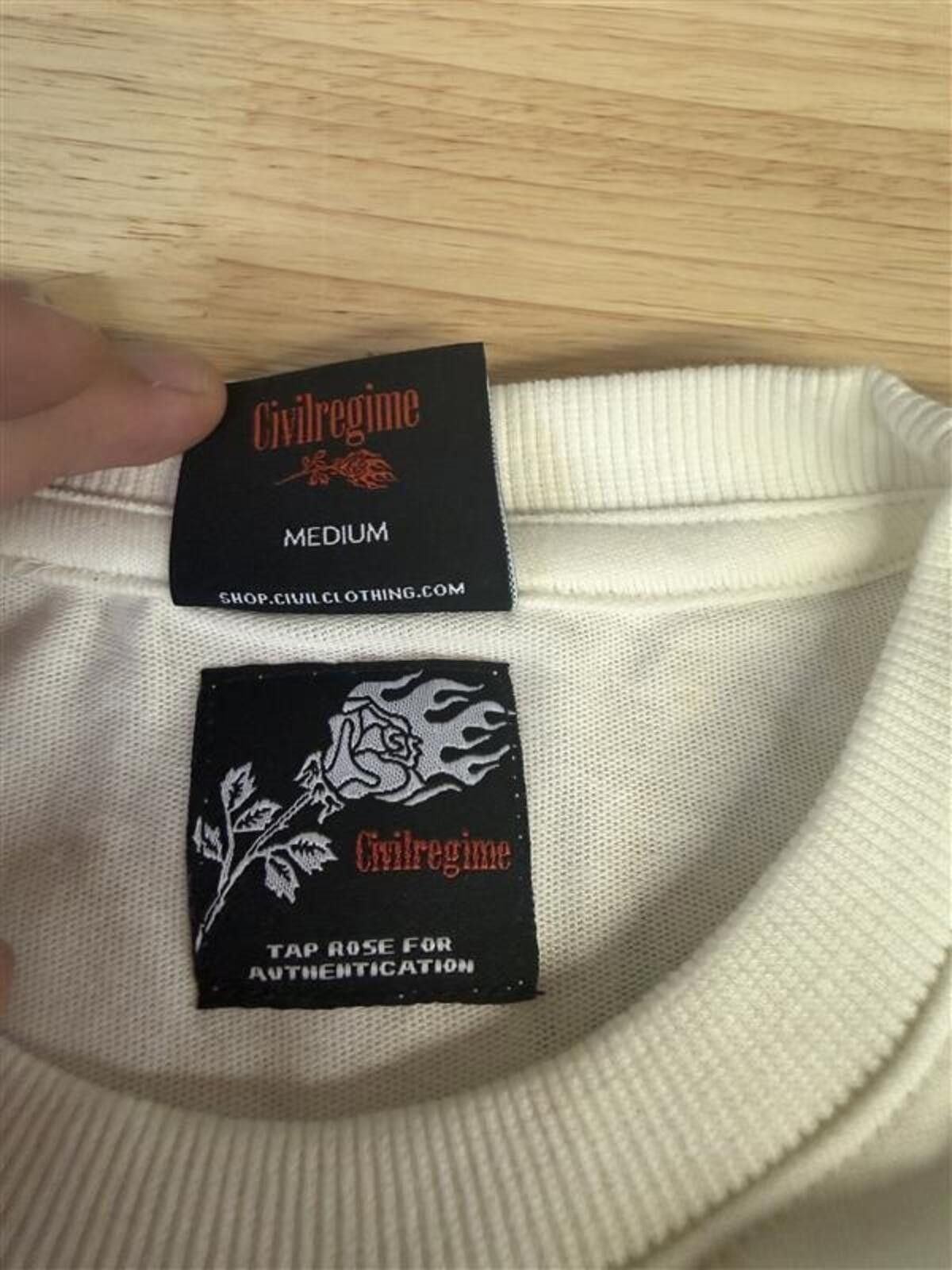 Civil Regime Civil Regime Bleach Ichigo Graphic M White Anime Streetwear Size US M / EU 48-50 / 2 - 4 Thumbnail