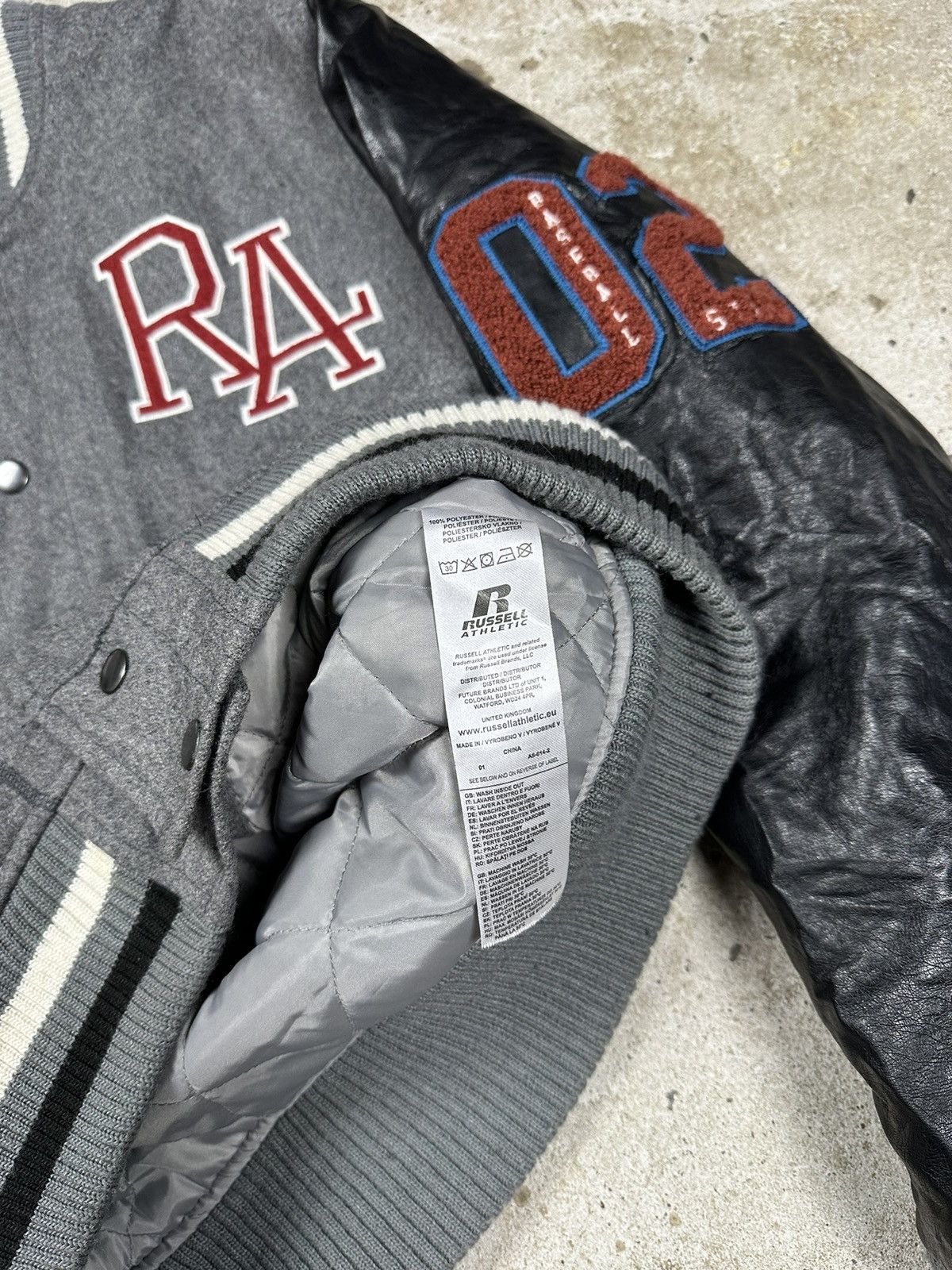 Russell Athletic × Vintage Vintage Y2K Russell Athletic Alabama Varsity Jacket Bomber Size US S / EU 44-46 / 1 - 9 Thumbnail