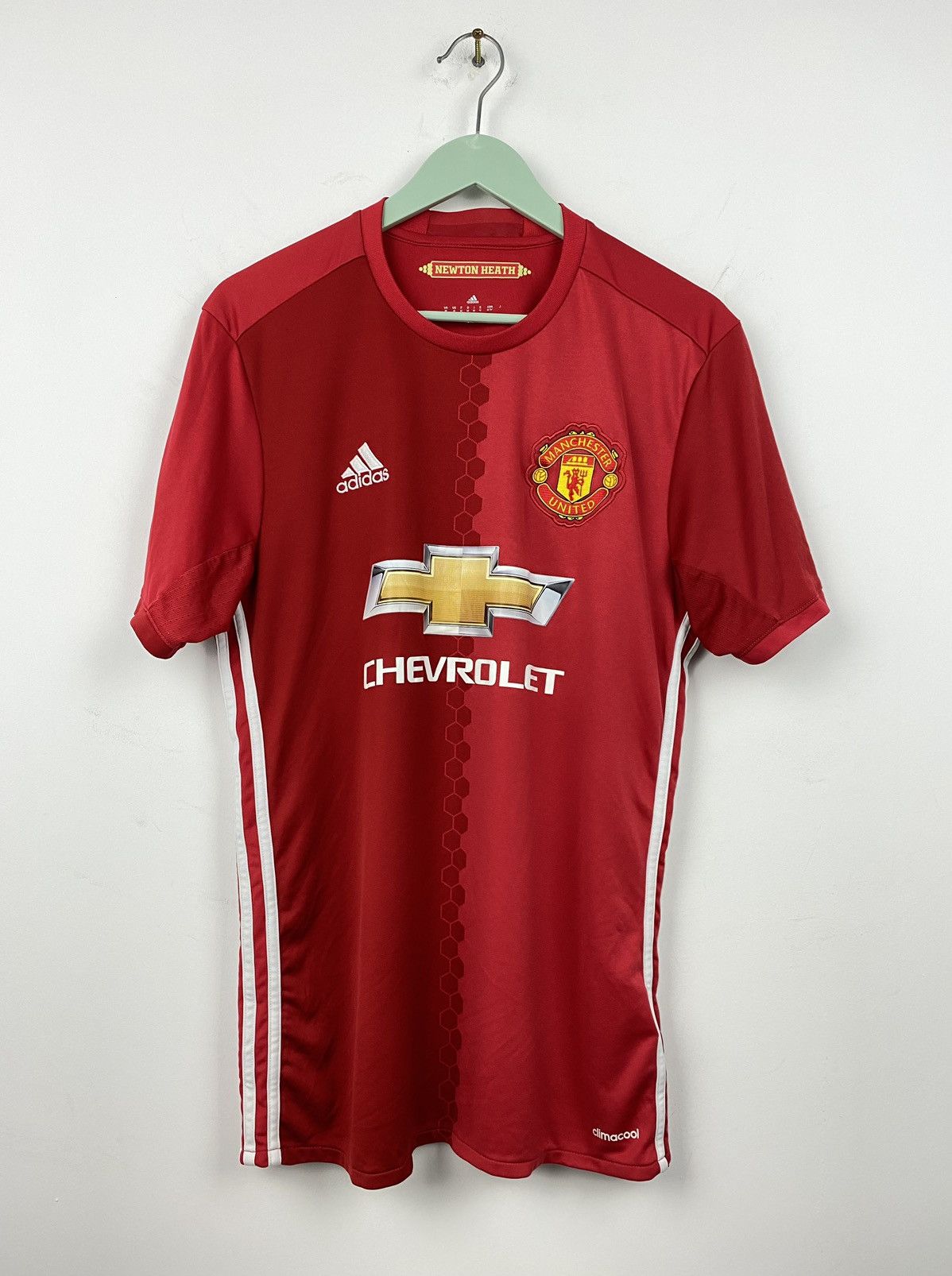 Adidas Manchester United 2016 2017 Soccer Jersey PSG Arsenal Y2K Size US M / EU 48-50 / 2 - 1 Thumbnail