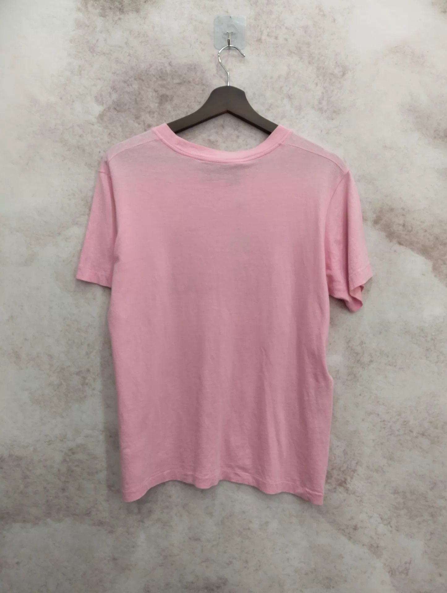 Gucci Gucci Pink Embroidered GG Tennis Racket T-shirt S Size S / US 4 / IT 40 - 2 Thumbnail