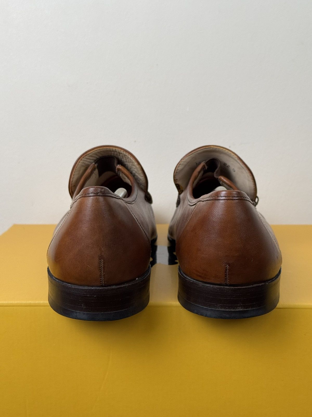 Barker BARKER England Brown Leather Loafers UK 10 G Fits EU 45 30cm Size US 11 / EU 44 - 9 Thumbnail