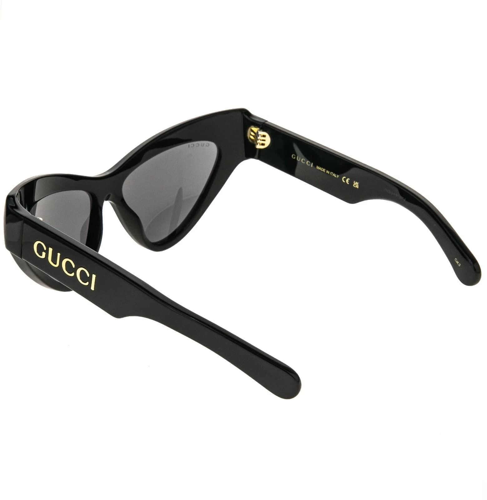 Gucci GUCCI GG1294 Black Bold Retro 1294 Fashion Sunglasses 001 Size ONE SIZE - 7 Thumbnail
