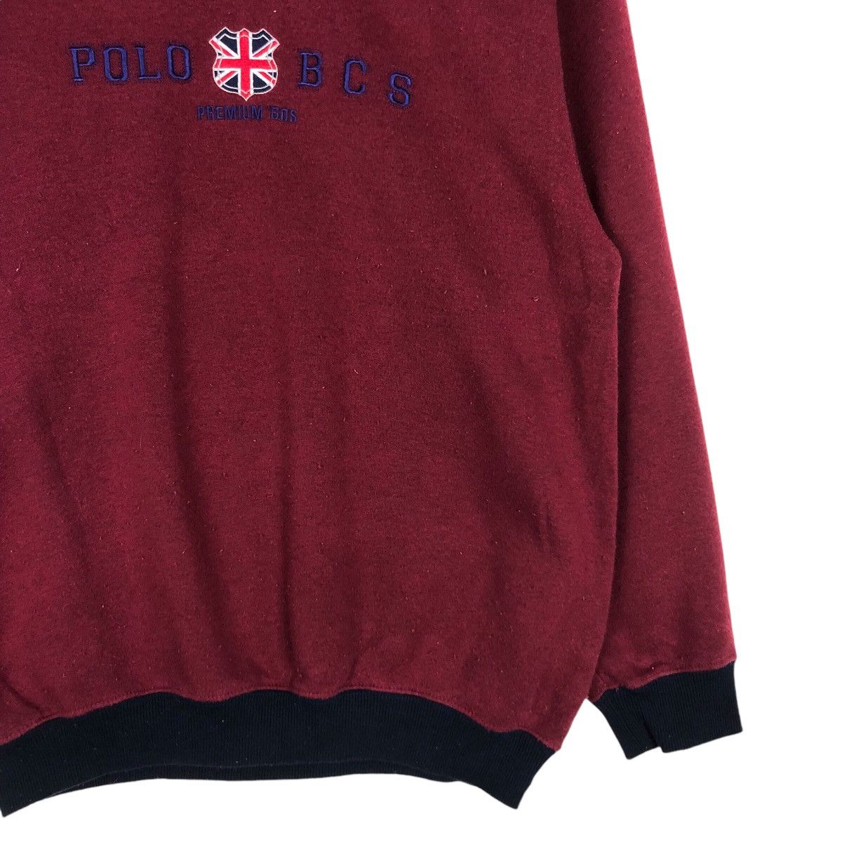 Beverly Hills Polo Club × U.S. Polo Assn. Polo British Council Vintage Casual Sweatshirt Small Size US S / EU 44-46 / 1 - 4 Thumbnail