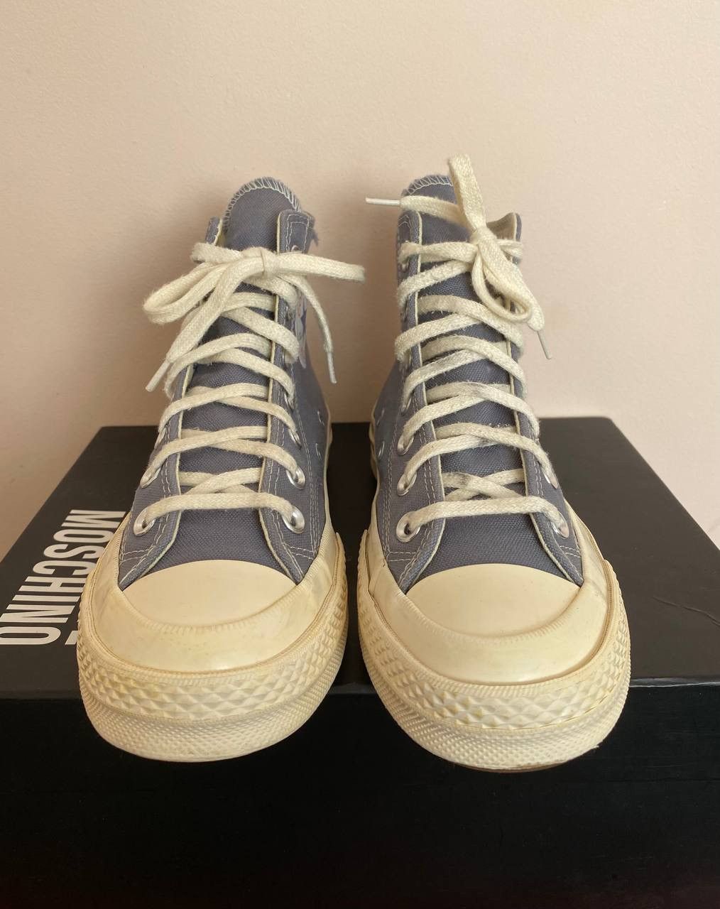 Comme des Garcons PLAY × Converse Comme des Garçons X Converse High-TOP Size US 5 / EU 37 - 2 Thumbnail