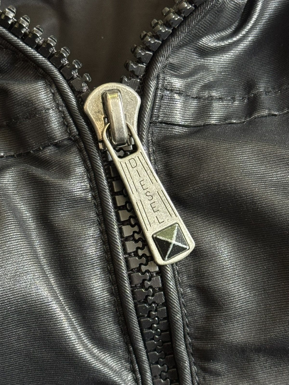 Diesel Diesel L/size wmns black avantgarde jacket Y2K biker LGB Size L / US 10 / IT 46 - 6 Thumbnail