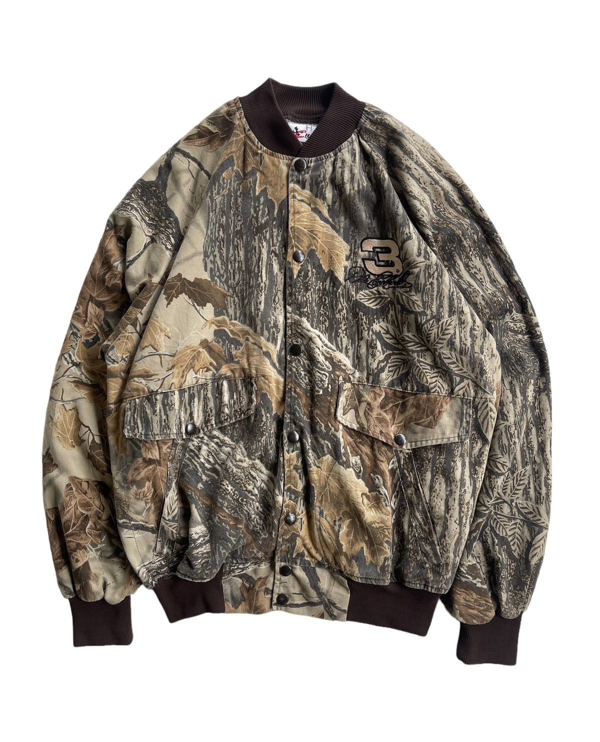 Chase Authentics Vtg Realtree Racing Team Nascar Bomber Jacket Size US M / EU 48-50 / 2 - 1 Thumbnail