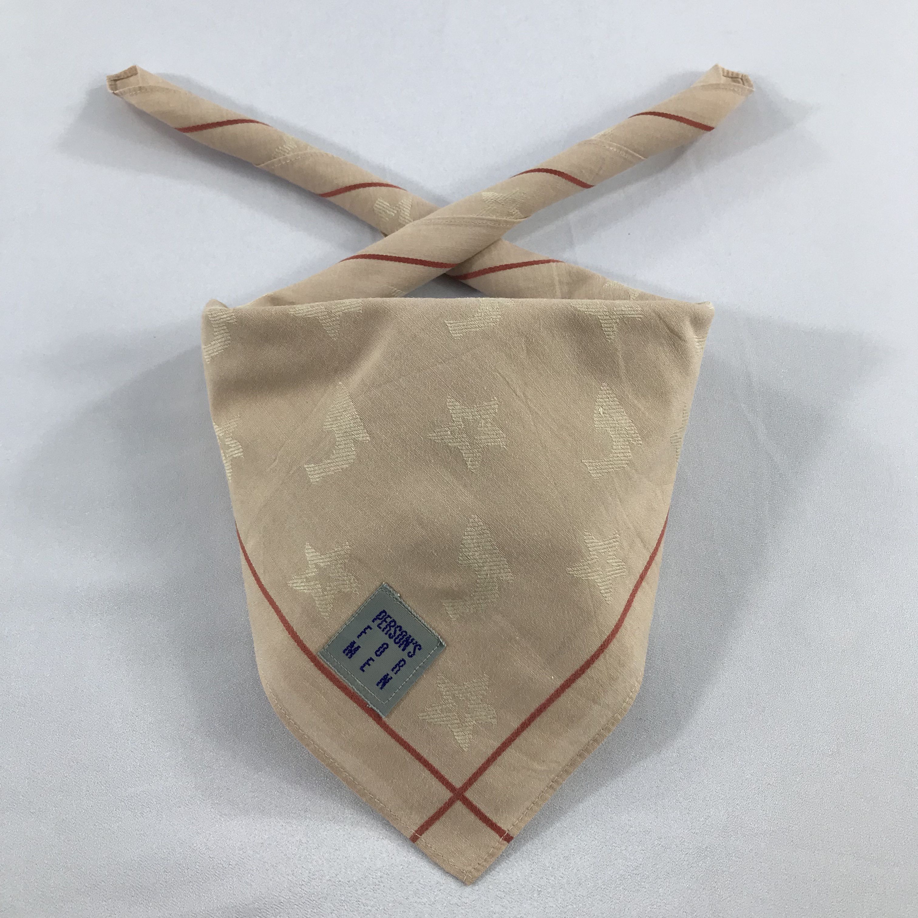 PERSON'S × Vintage Person's Bandana / Handkerchief / Neckerchief - S1952 Size ONE SIZE - 3 Thumbnail