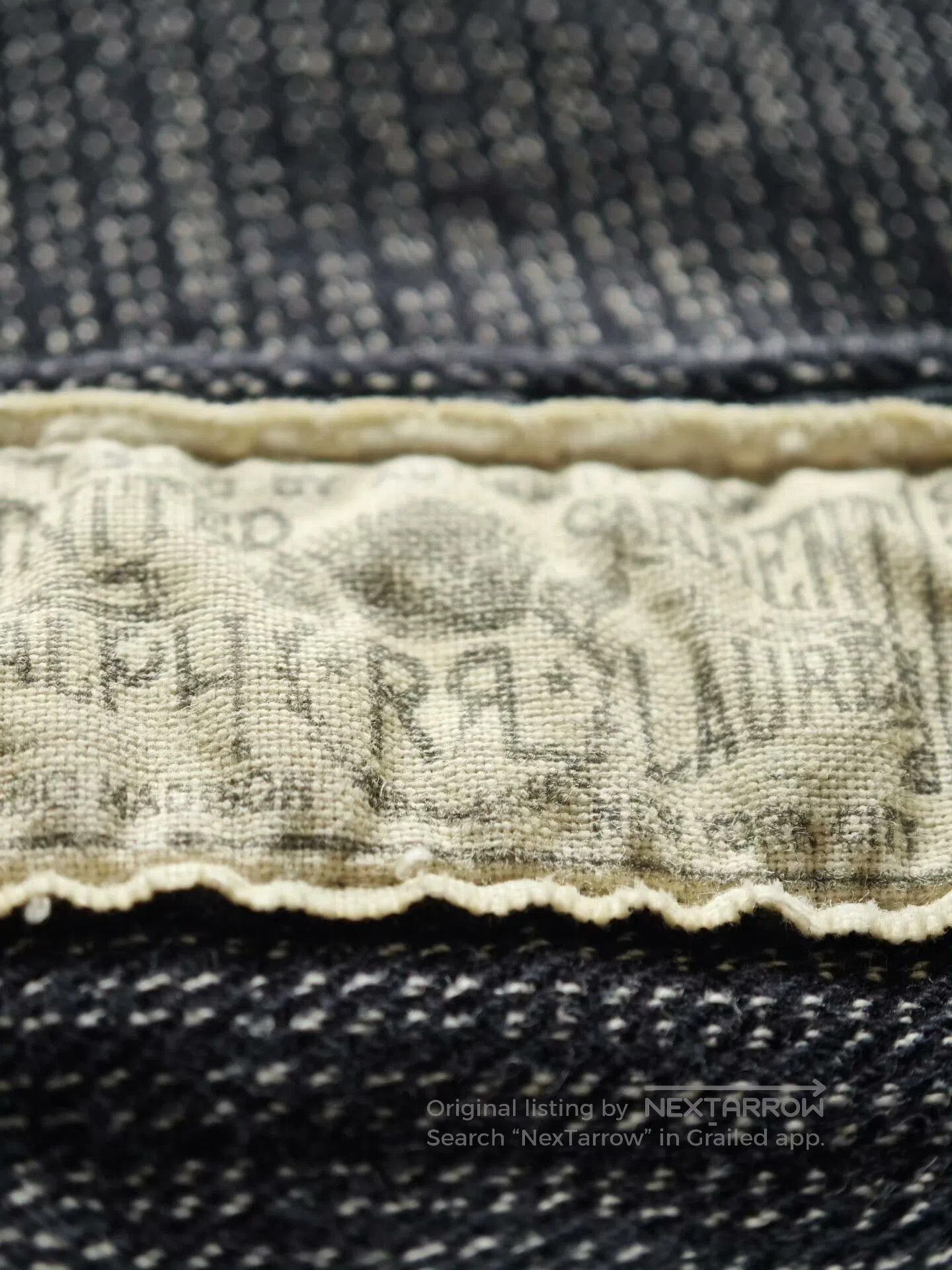 RRL Ralph Lauren RRL Black Stripe Pepper Salt Shirt. Size US S / EU 44-46 / 1 - 5 Thumbnail