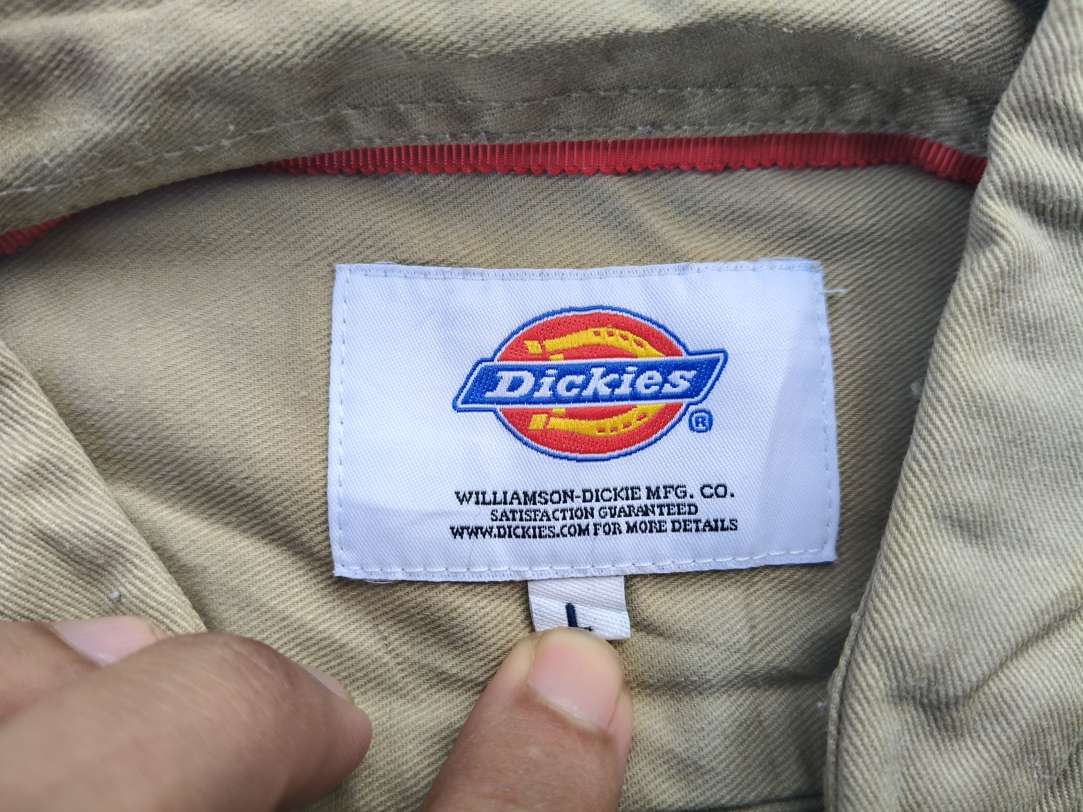 Dickies Dickies Work Wear Button Long Sleeve Size US L / EU 52-54 / 3 - 8 Thumbnail