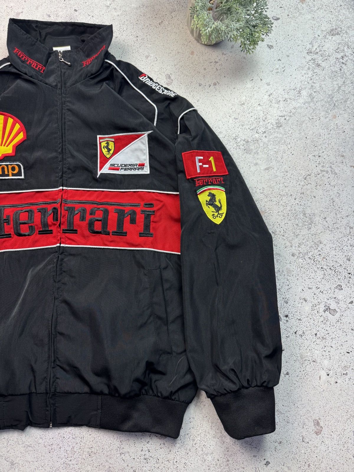Formula 1 Ferrari Team Formula 1 F1 Racing Jacket Bomber Men’s M Size US L / EU 52-54 / 3 - 3 Thumbnail