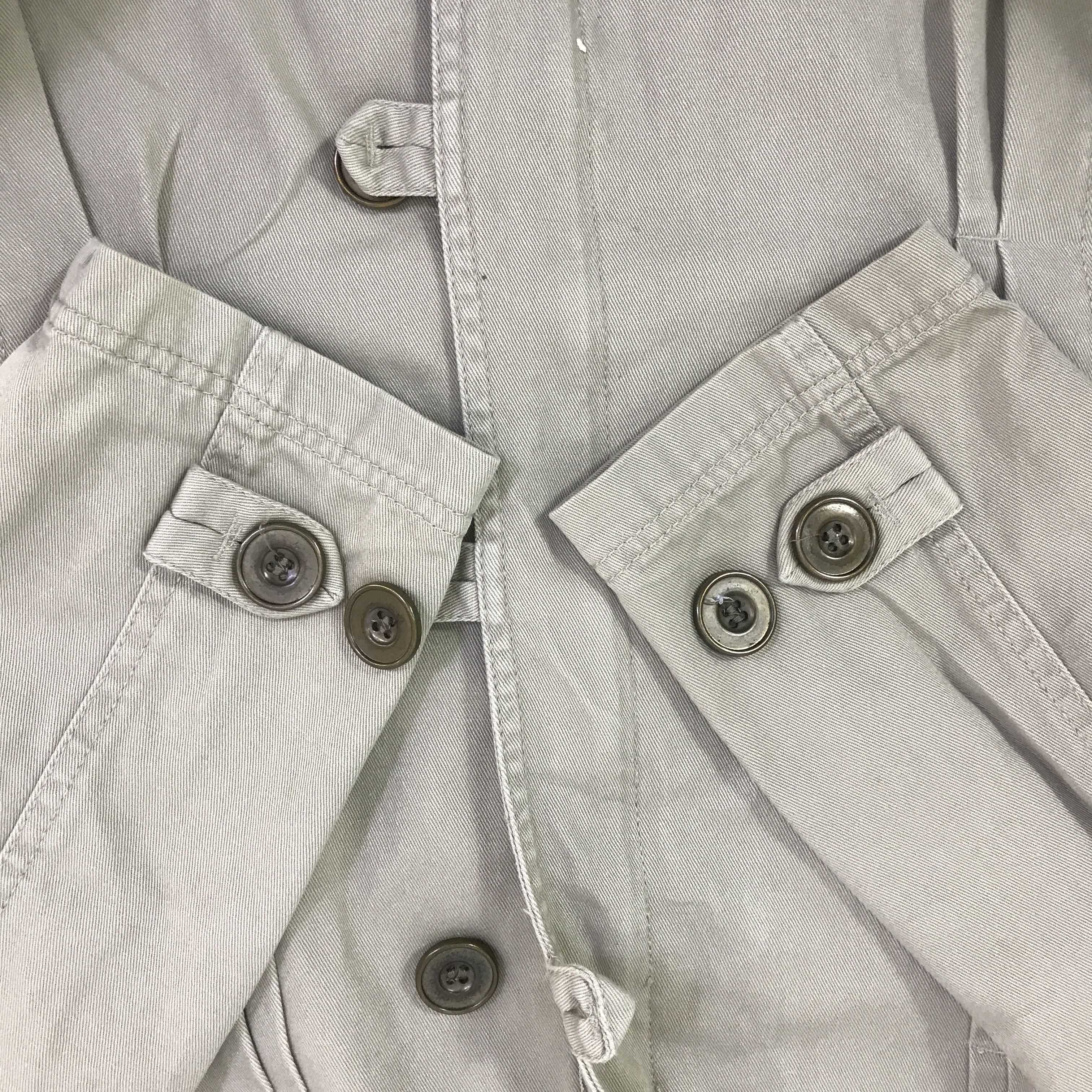 Japanese Brand BRUSH JAPAN STYLE HOODIE KHAKI JACKET K122B4 Size US M / EU 48-50 / 2 - 7 Thumbnail