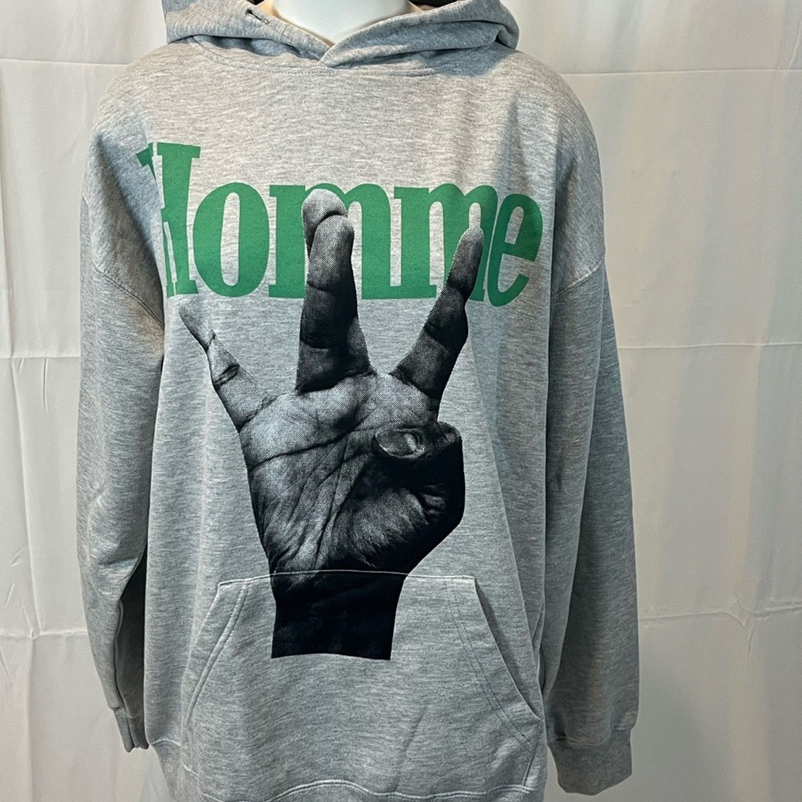 Homme + Femme La Grey and Green Homme Femme Hoodie Men’s XL NWT Size US XL / EU 56 / 4 - 8 Thumbnail