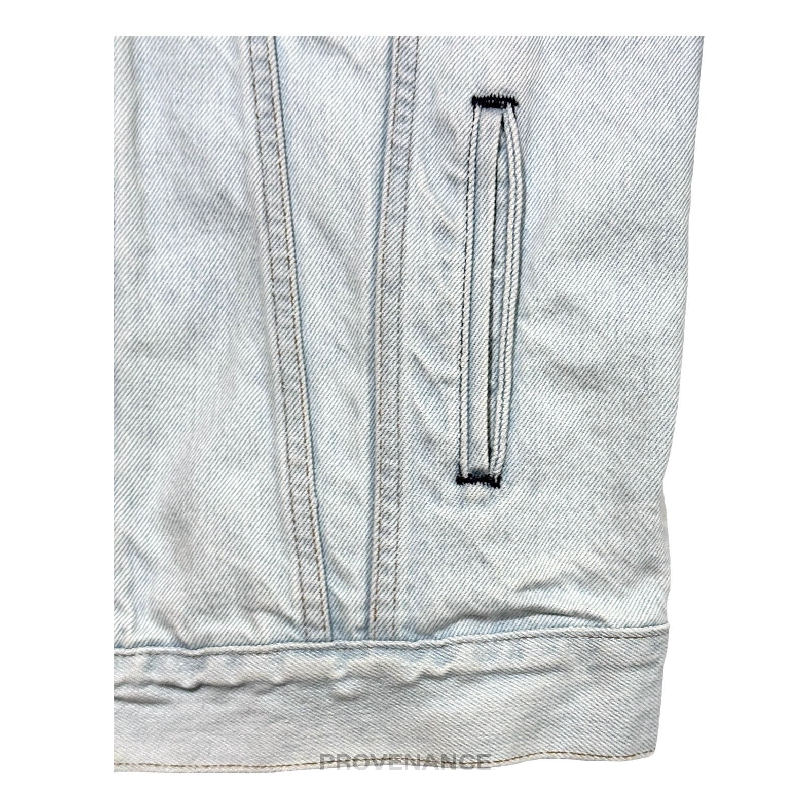 Levi's 🔴 LEVIS x Kanye Ye PABLO TLOP Denim Jacket - Light Blue M Size US M / EU 48-50 / 2 - 5 Thumbnail