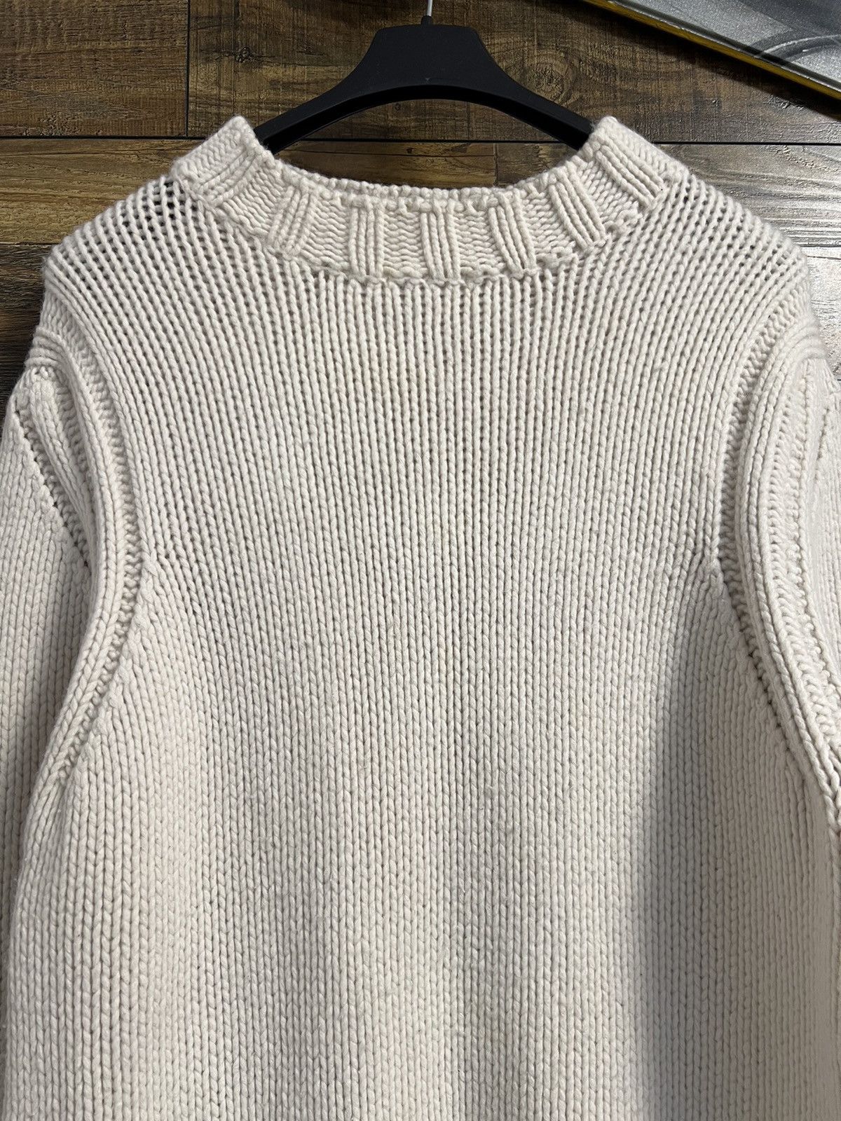 Stone Island STONE ISLAND Vintage Wool Knit Sweater Crew Neck Size US XL / EU 56 / 4 - 5 Thumbnail