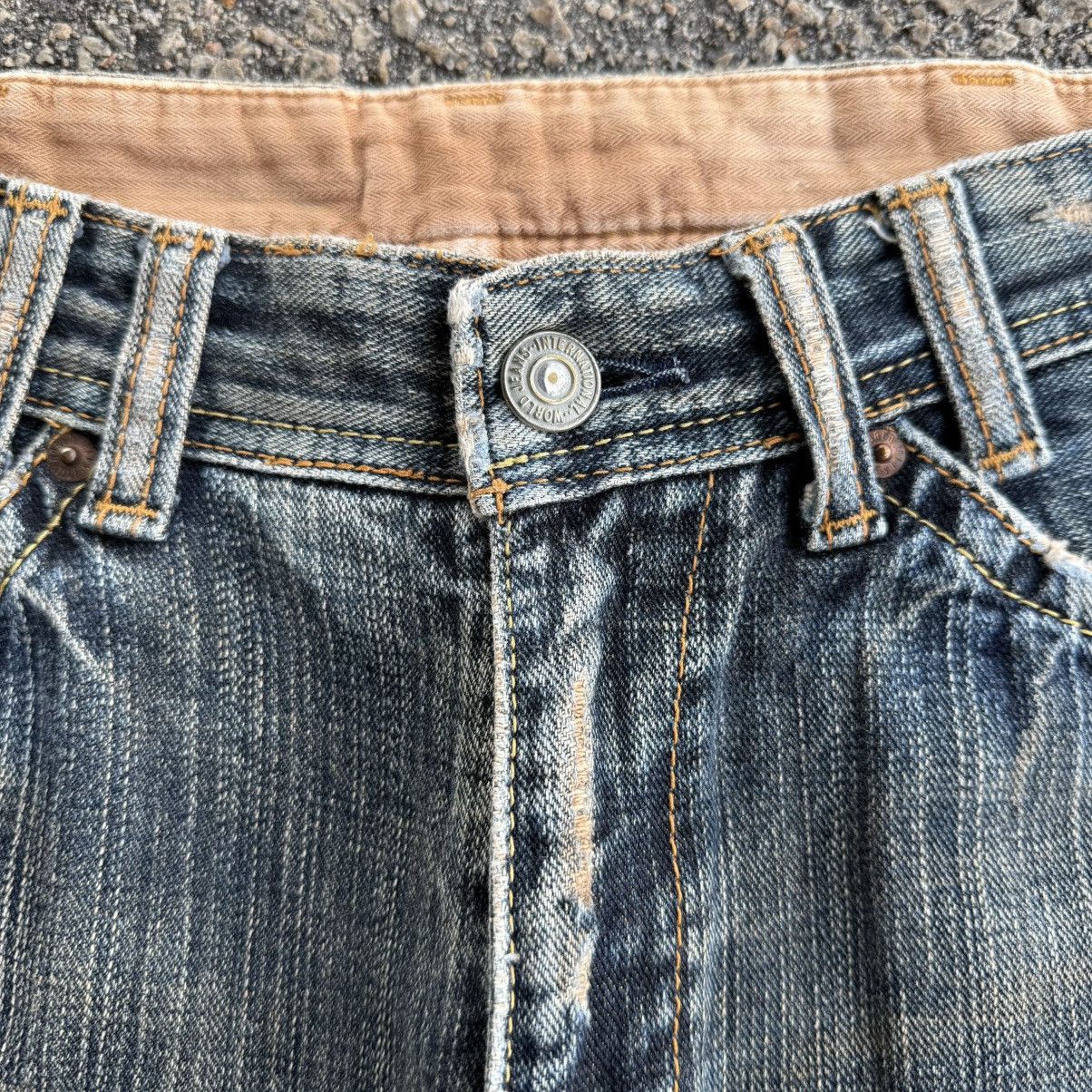 Jean VINTAGE RUSTY DENIM CRAFT FLARE JEAN DENIM PANTS Size US 32 / EU 48 - 5 Thumbnail