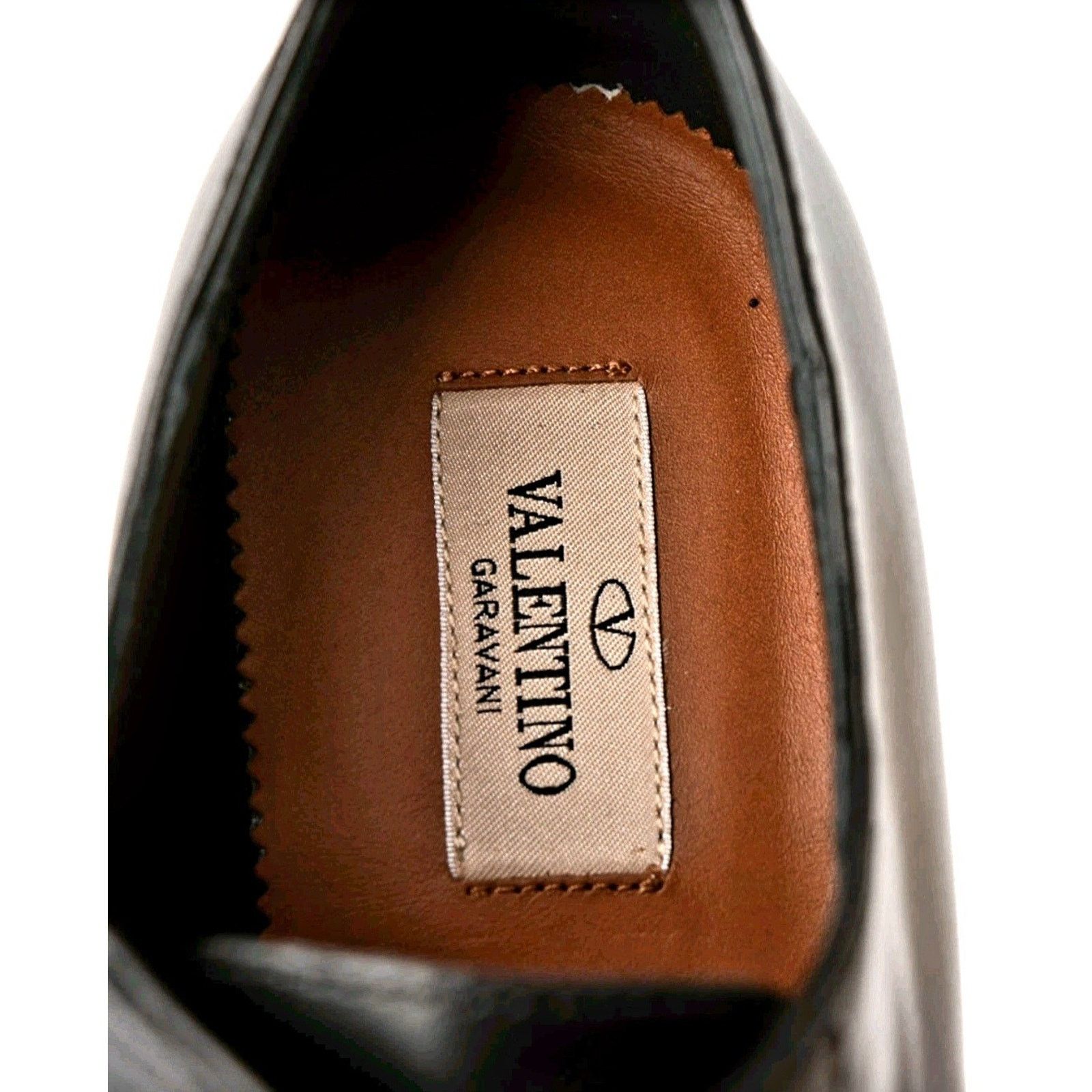 Valentino $825 VALENTINO GARAVANI Leather Derby US8.5 EU38.5 Rockstud. Size US 8.5 / IT 38.5 - 5 Thumbnail