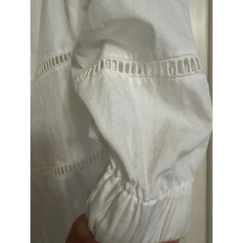 A.L.C. A.L.C. Hartman Poplin Off The Shoulder White Dress M Size M / US 6-8 / IT 42-44 - 5 Thumbnail