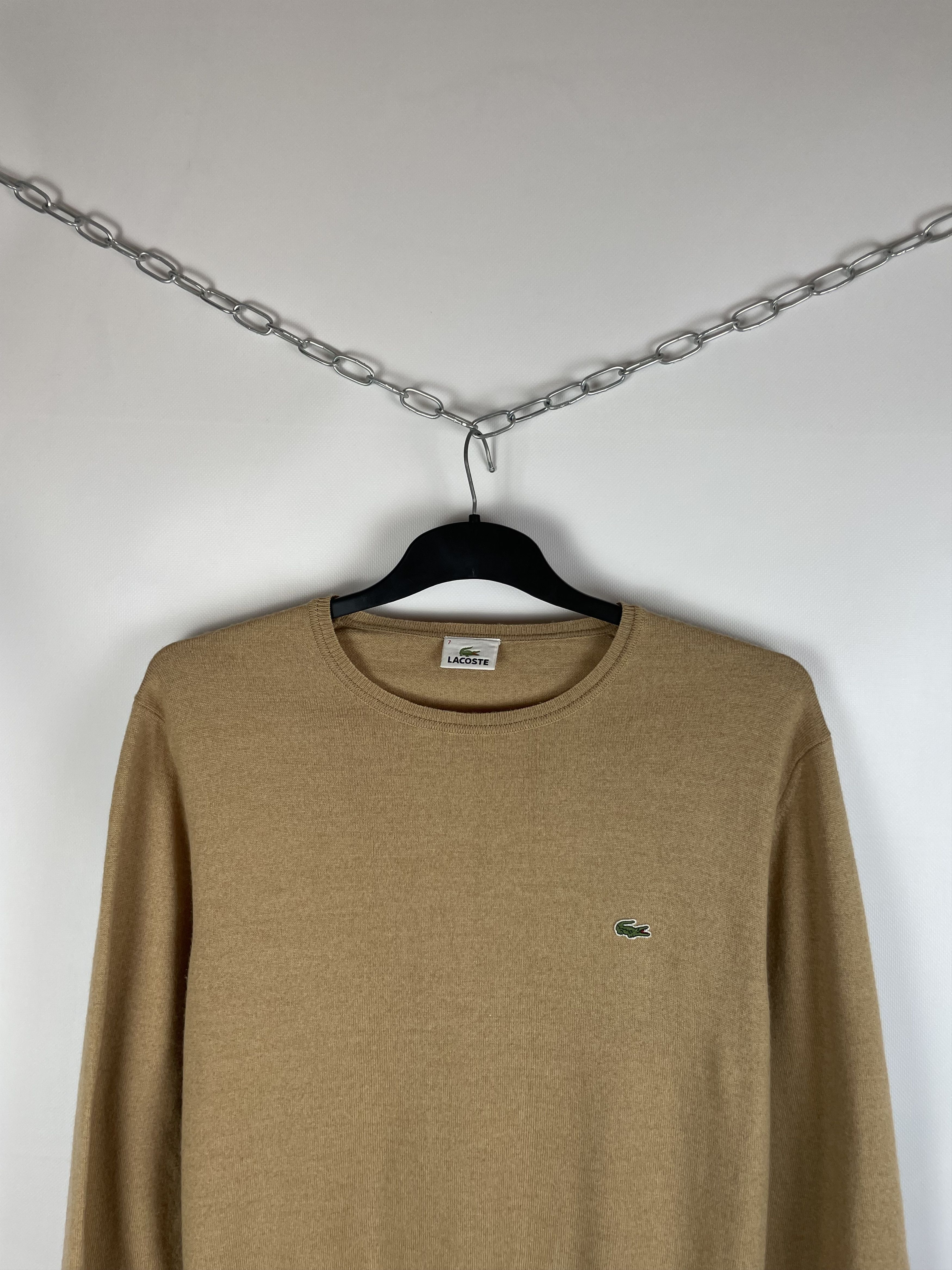 Lacoste Lacoste Vintage Knit Sweater Size US XXL / EU 58 / 5 - 3 Thumbnail