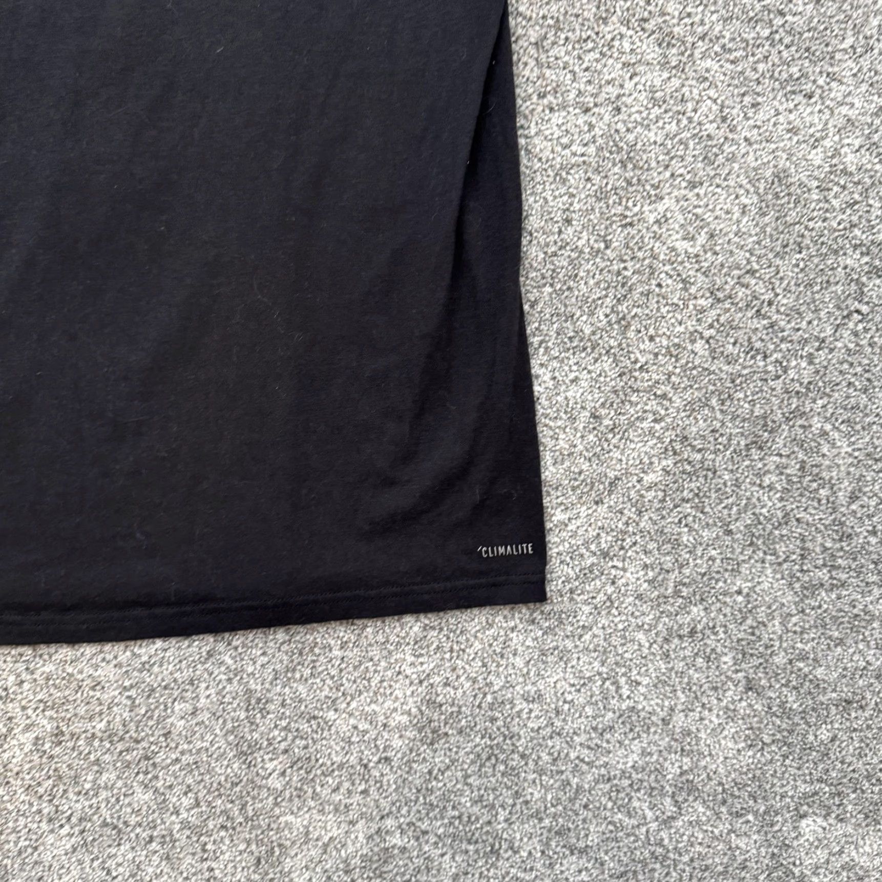 Adidas Adidas Shirt Small NYC Apple Graphic Climalite Man City/Graphic/Graphic Print Crew Neck Short Sleeve Black Polyester Cotton Mens S Size US S / EU 44-46 / 1 - 8 Thumbnail
