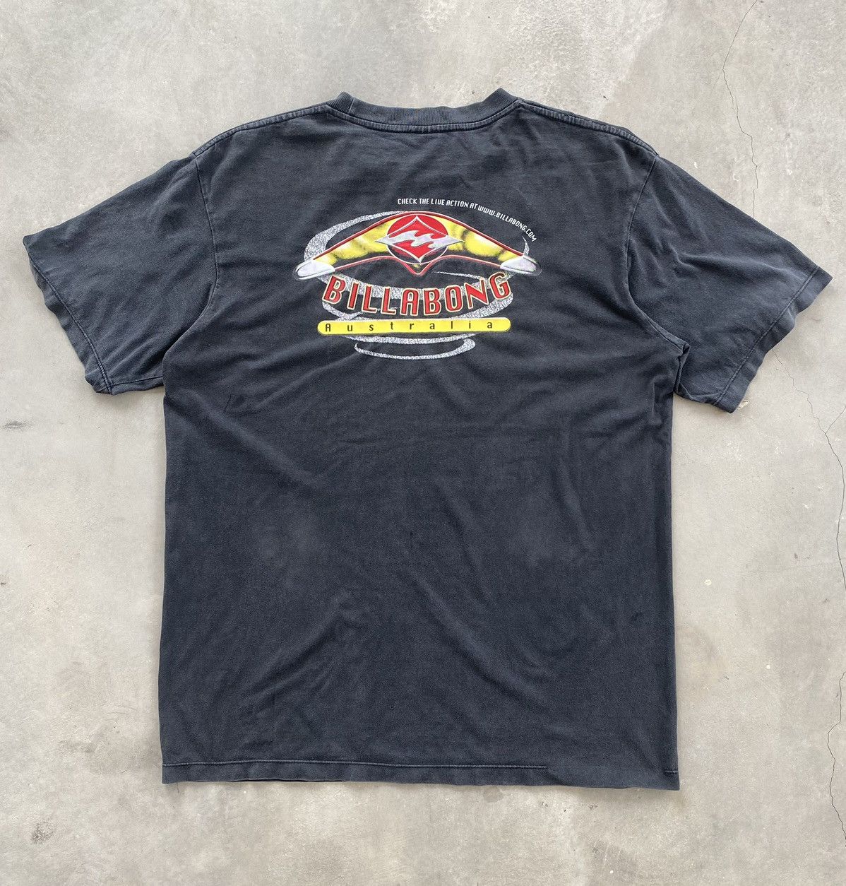 Billabong VINTAGE BILLABONG AUSTRALIA TEE Size US XXL / EU 58 / 5 - 1 Thumbnail