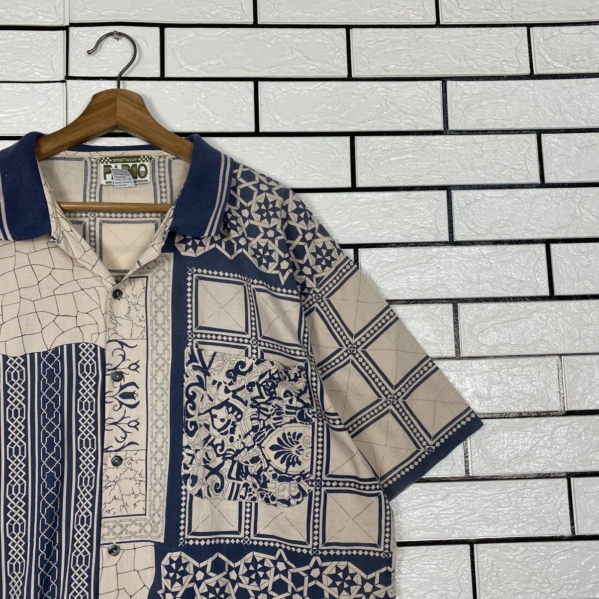 Japanese Brand Sportswear Parco Shirt Button Jacket Navajo Full Print Size US L / EU 52-54 / 3 - 7 Thumbnail