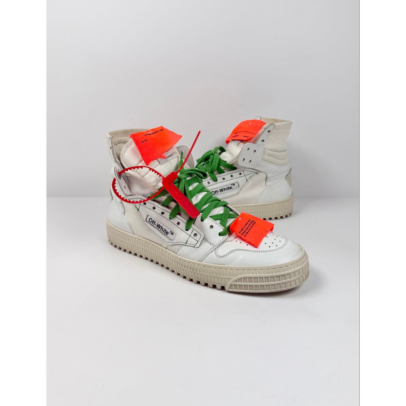 Off-White Size 43EU/10US - Off-White Court 3.0 High Top Size US 10 / EU 43 - 2 Thumbnail