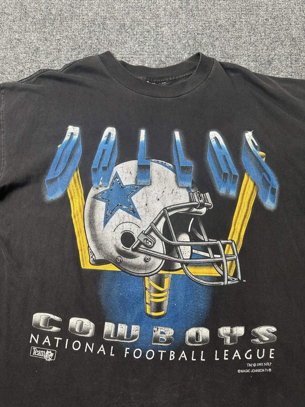 NFL Mens Dallas Cowboys 1993 NFL Graphic T Shirt Black, Size XXL Size US XXL / EU 58 / 5 - 2 Thumbnail