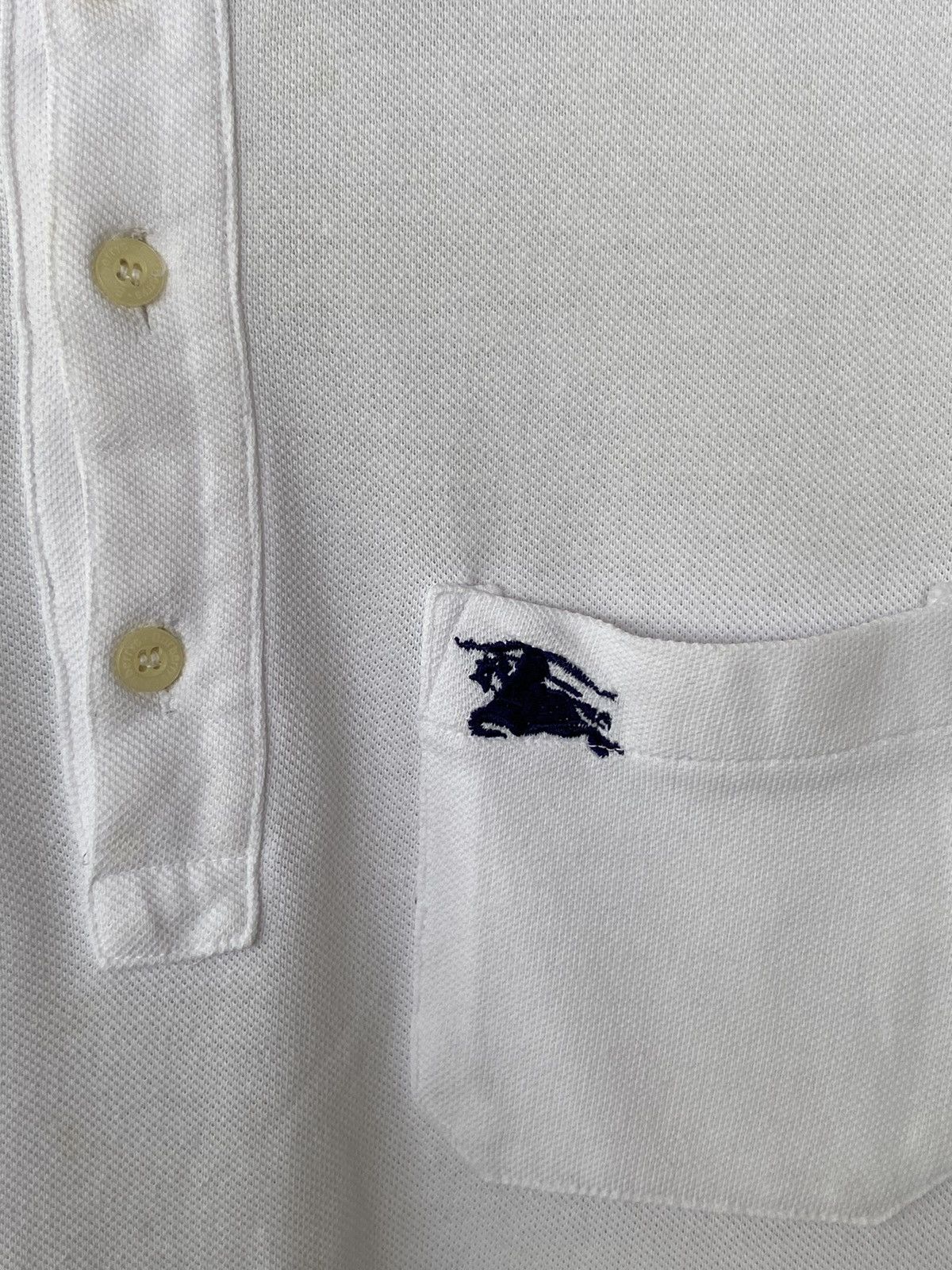 Burberry Vintage Burberry Made In England Polo Shirt Size US S / EU 44-46 / 1 - 7 Thumbnail