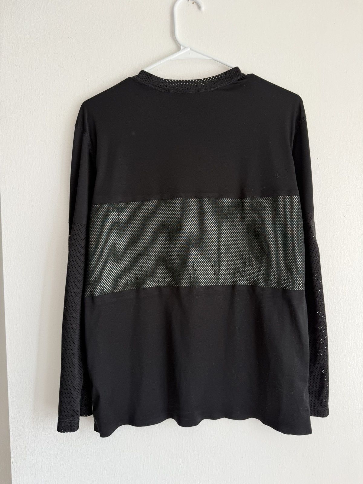 Alexander Wang × H&M Alexander Wang x H&M Mesh Long Sleeve Shirt Size XS in Black Size S / US 4 / IT 40 - 2 Thumbnail