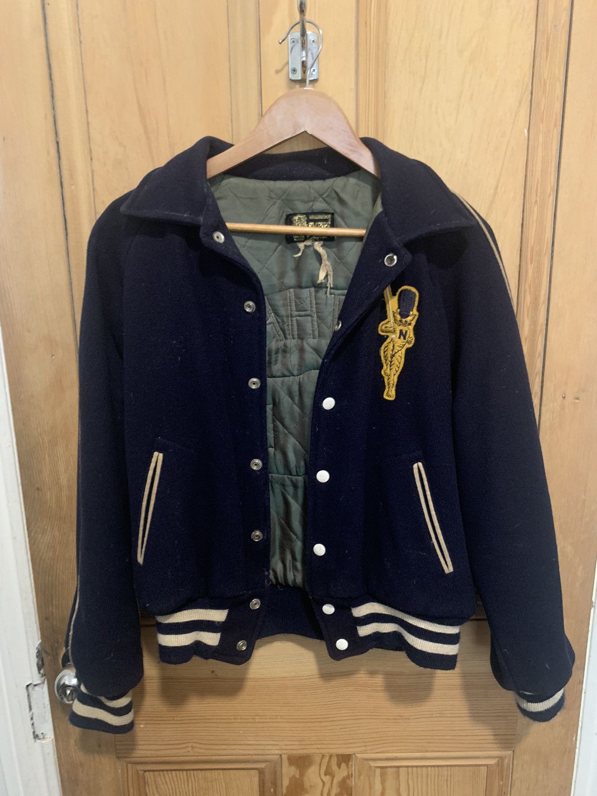 Vintage 1960s vintage Northport varsity jacket Size US M / EU 48-50 / 2 - 2 Thumbnail