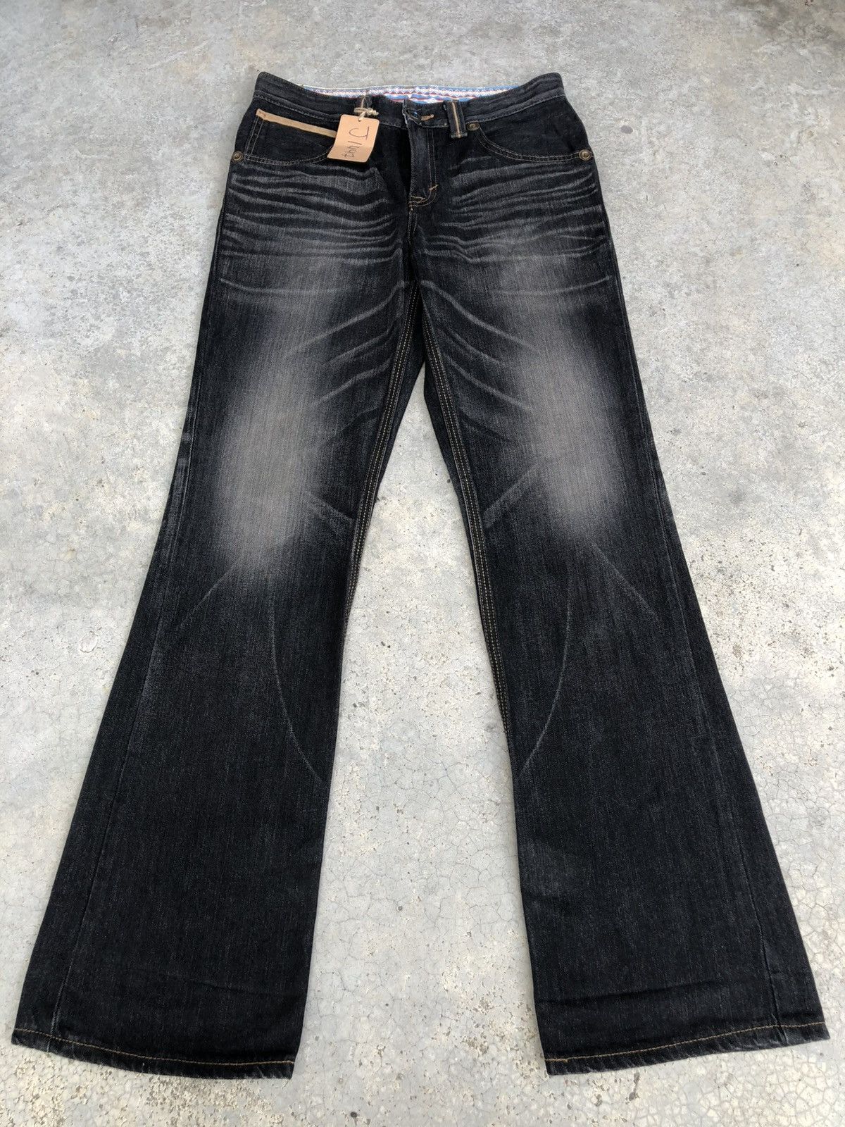 If Six Was Nine Japanese Edwin Flared Jeans Distressed Jeans Size US 32 / EU 48 - 2 Thumbnail