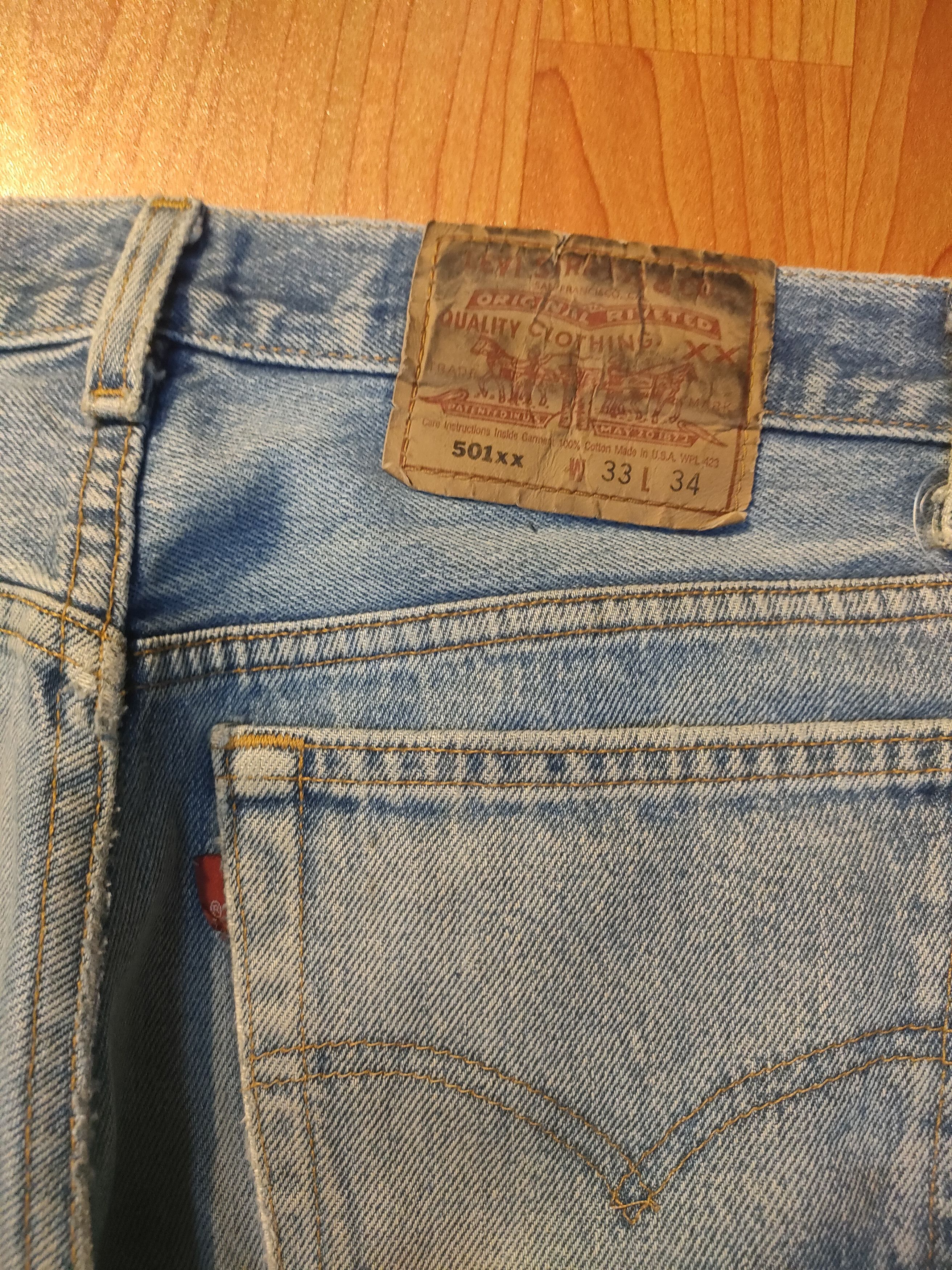 Levi's Vintage Clothing Vintage Levi's 501xx Jeans Size US 33 - 2 Thumbnail